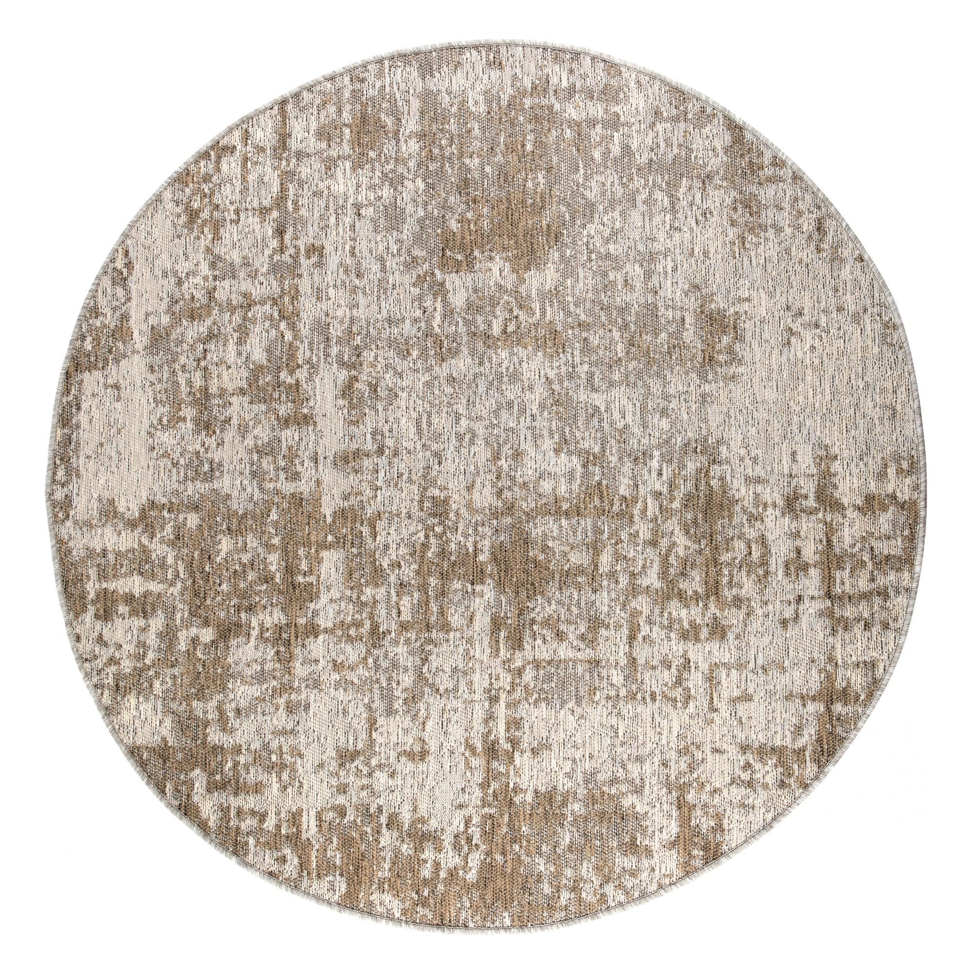 Tapis Catania 2 outdoor Naturel Diamètre 160 cm