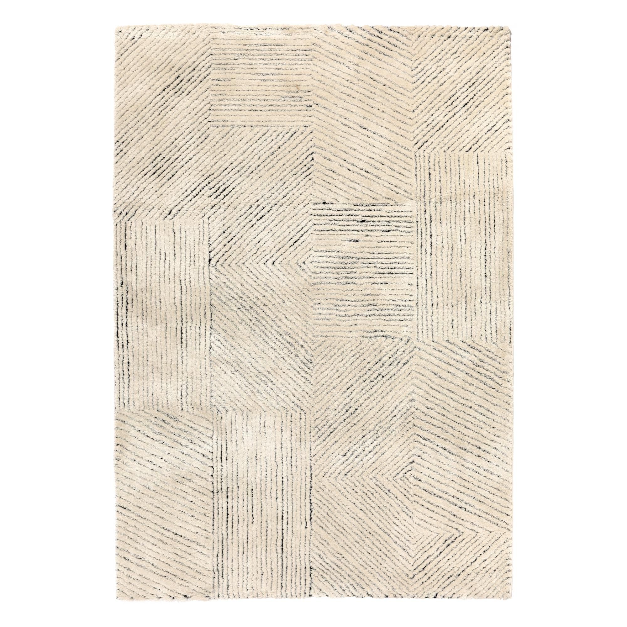 Tapis Luna Neige 160 x 230 x 2 cm