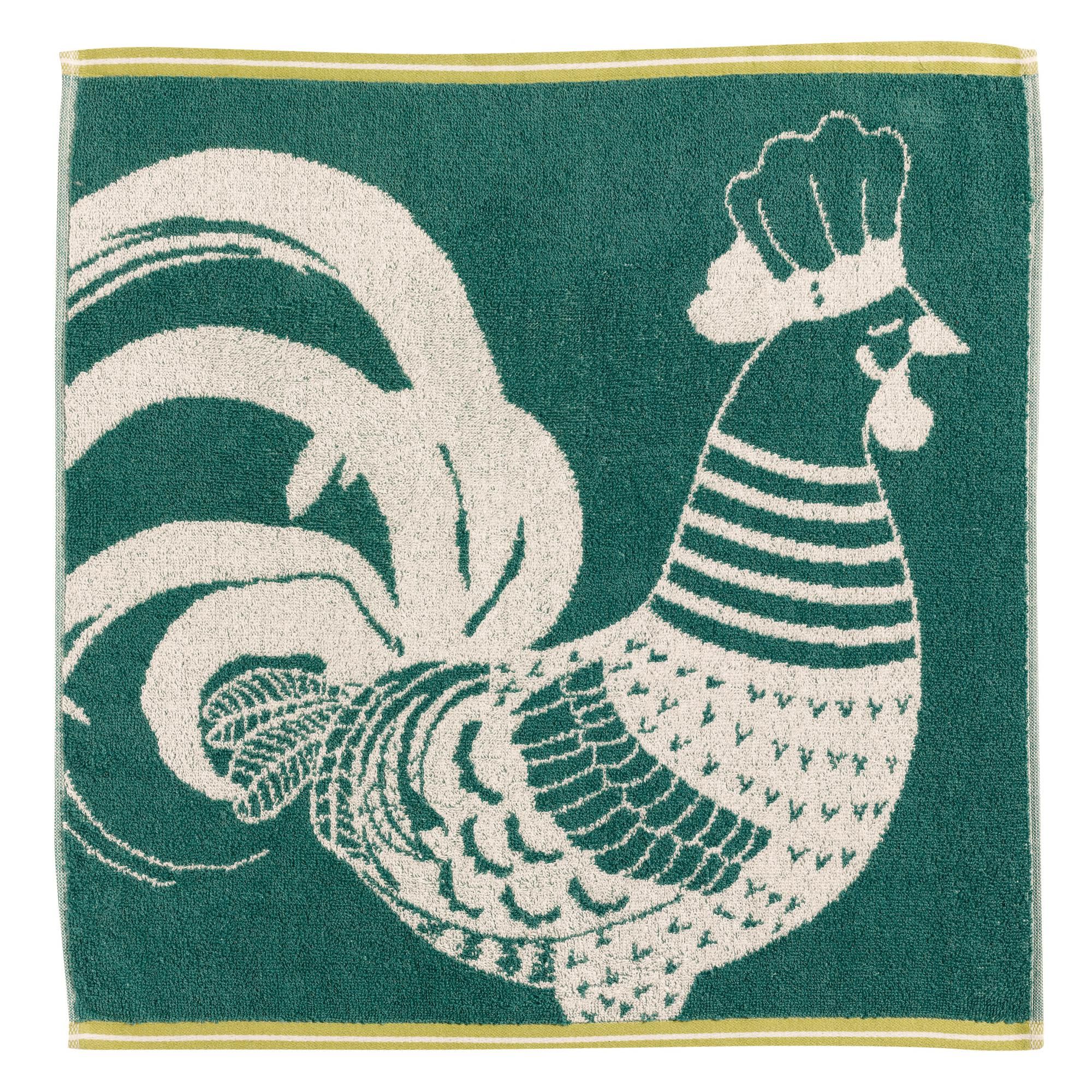 Essuie-mains Coq Bleu 50 x 50