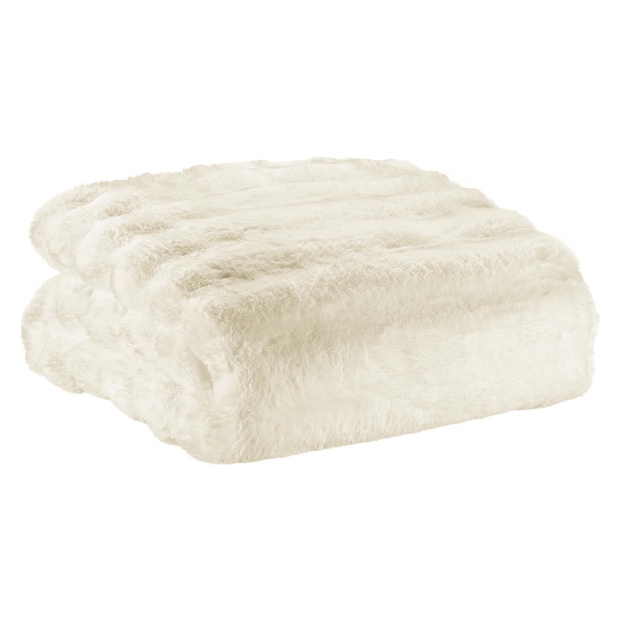 Maxi plaid Astrid Neige 180 x 220