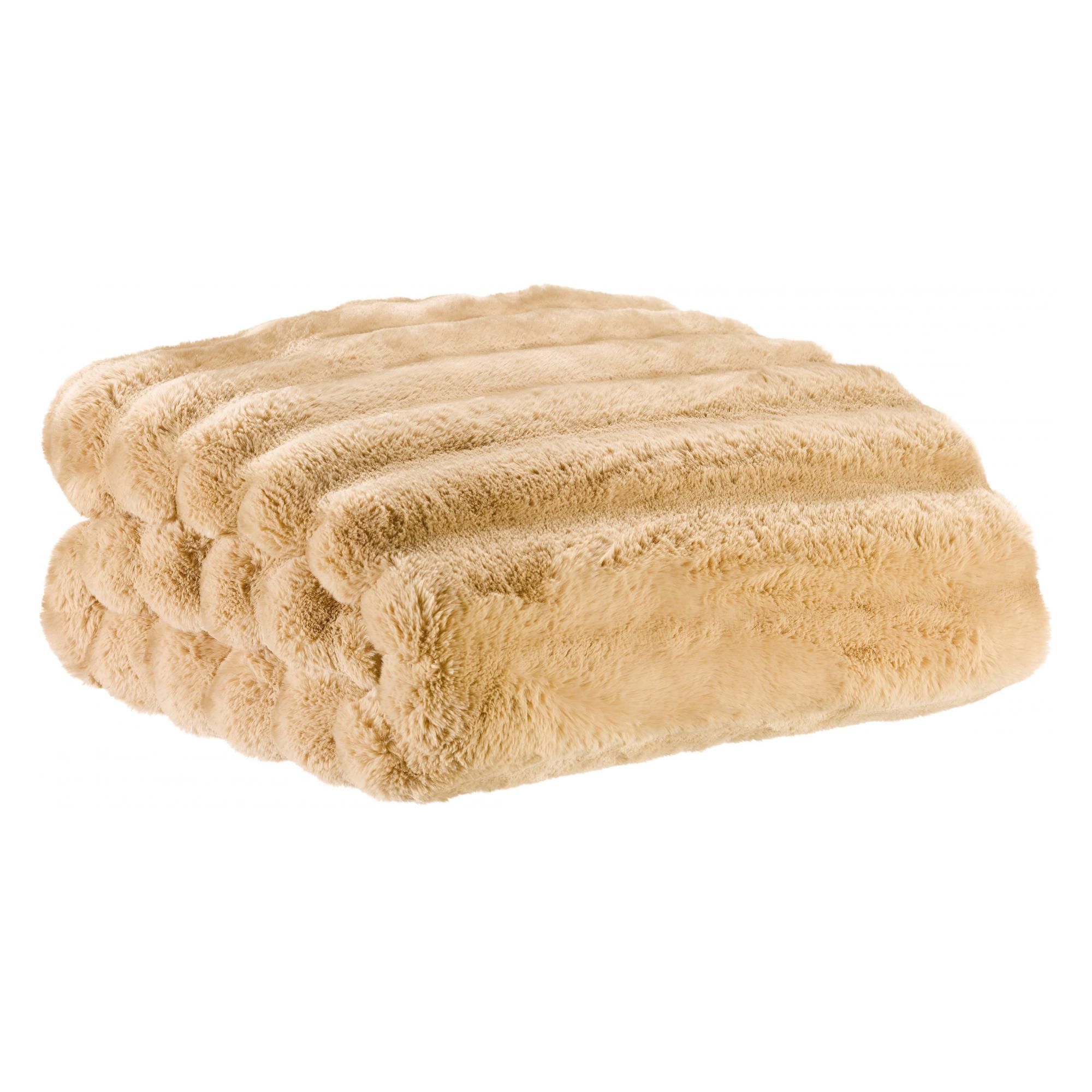 Maxi plaid Astrid Grège 180 x 220