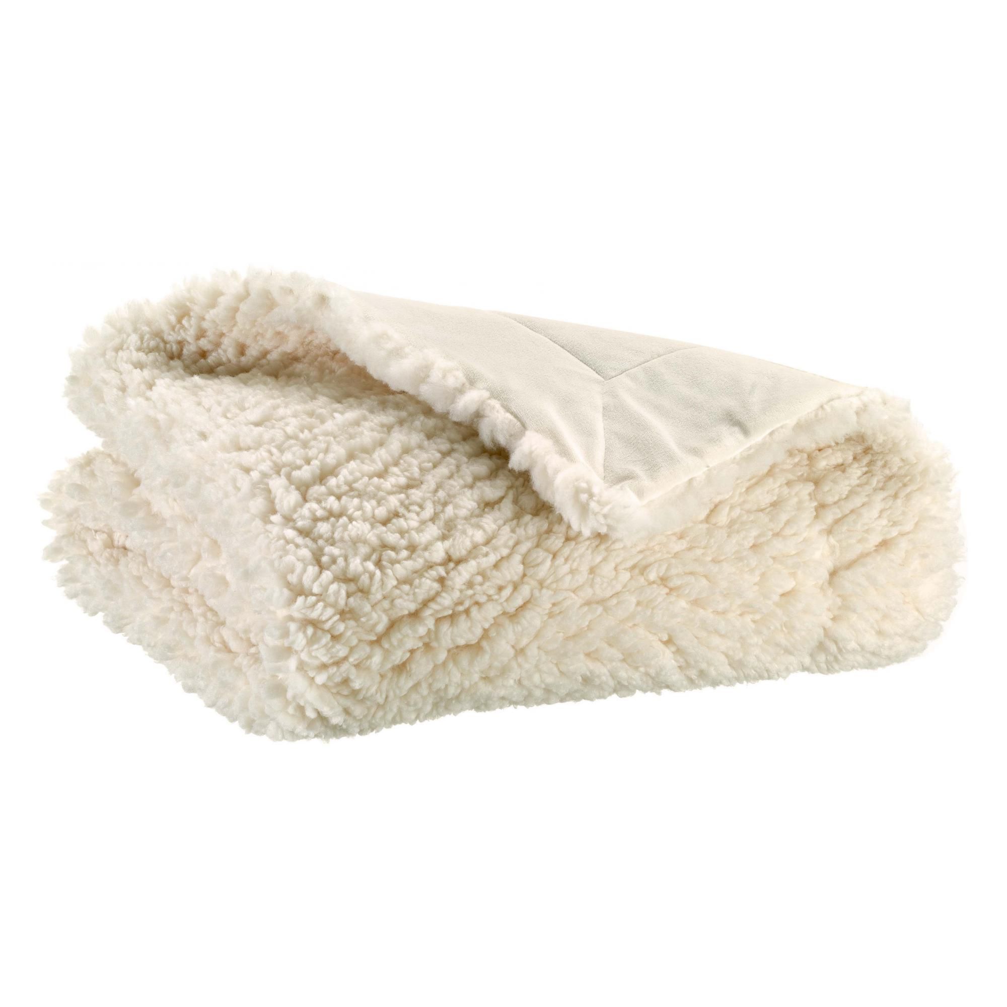 Plaid Noam Neige 140 x 180