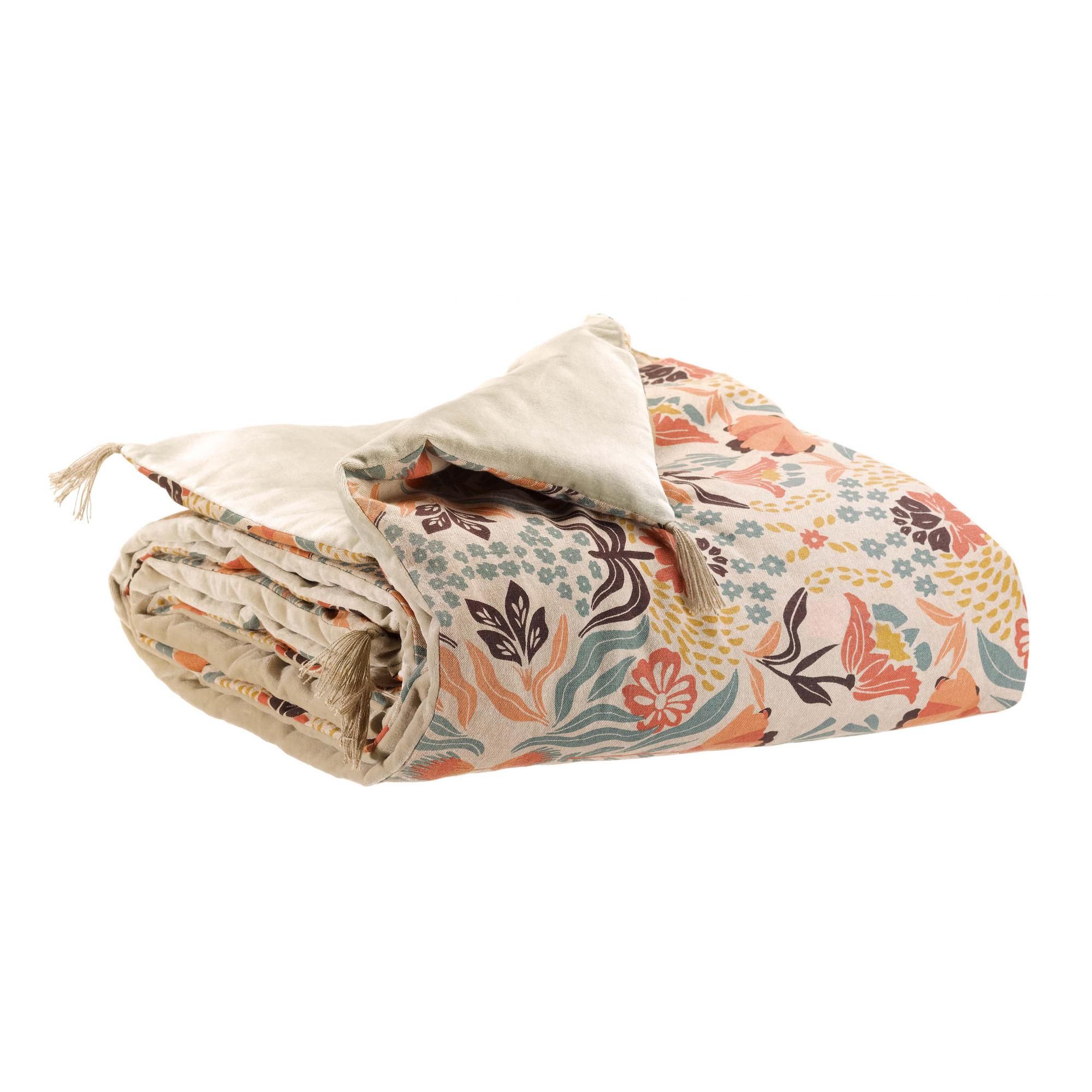 Edredon imprimé Youri Multico 85 x 200