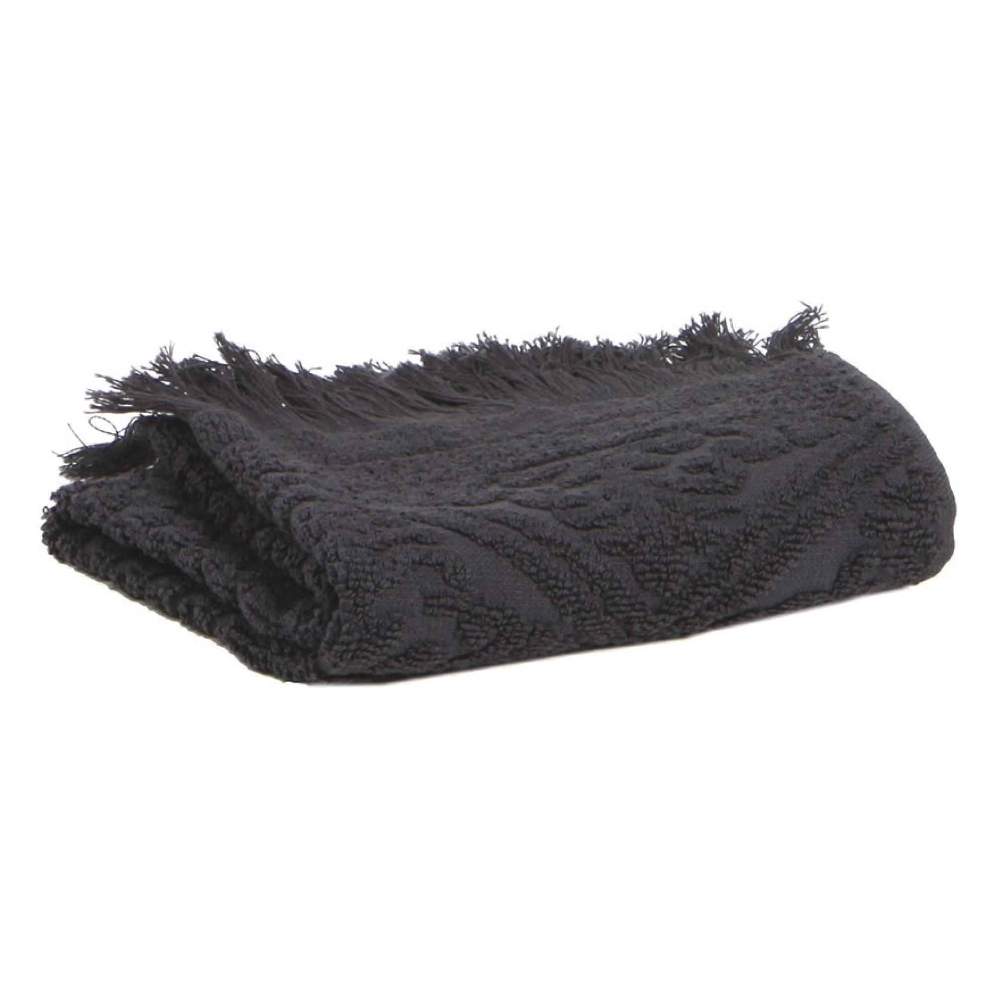 Drap de douche Zoé Carbone 70 X 140