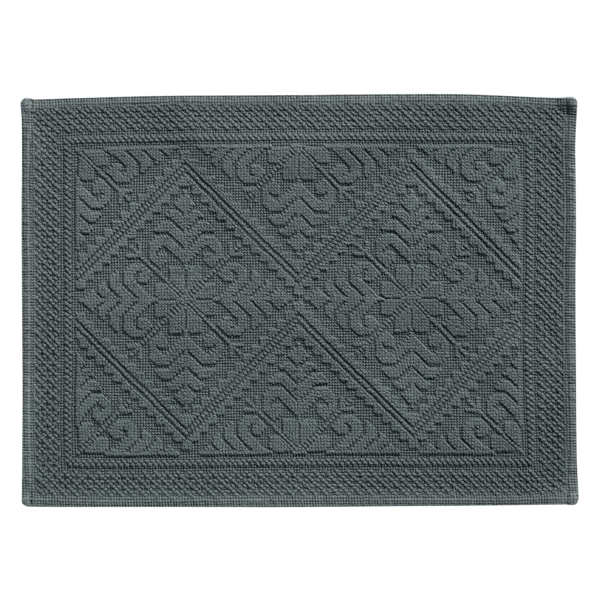 Tapis de bain uni Enzo Thym 70 x 140