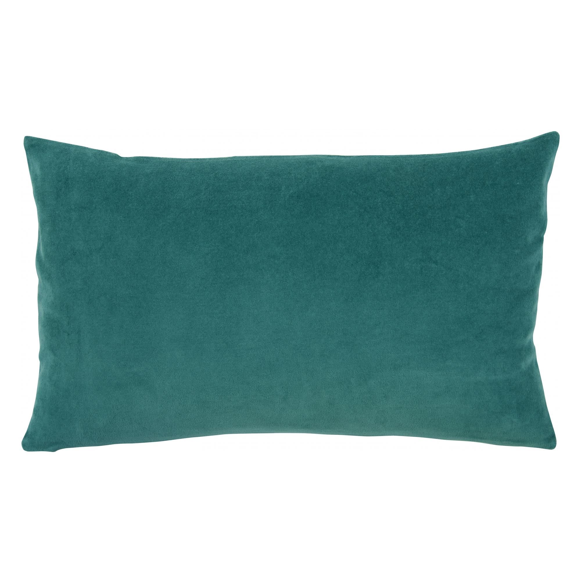 Coussin UNI ELISE VERT DE GRIS 40 X 65