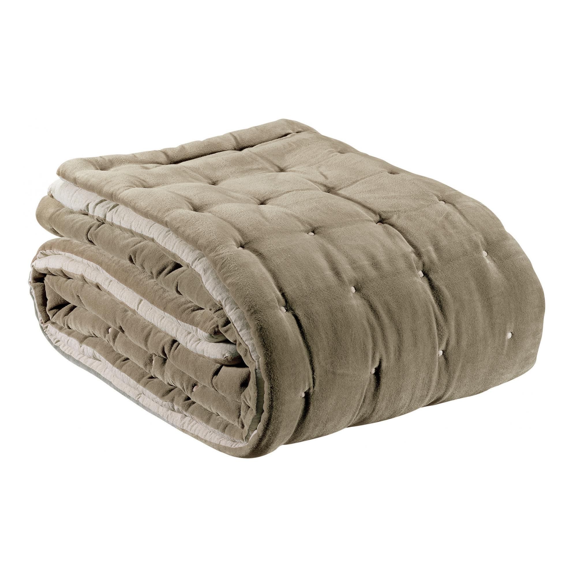 Chemin de Lit Uni Elise Ficelle 90 X 240