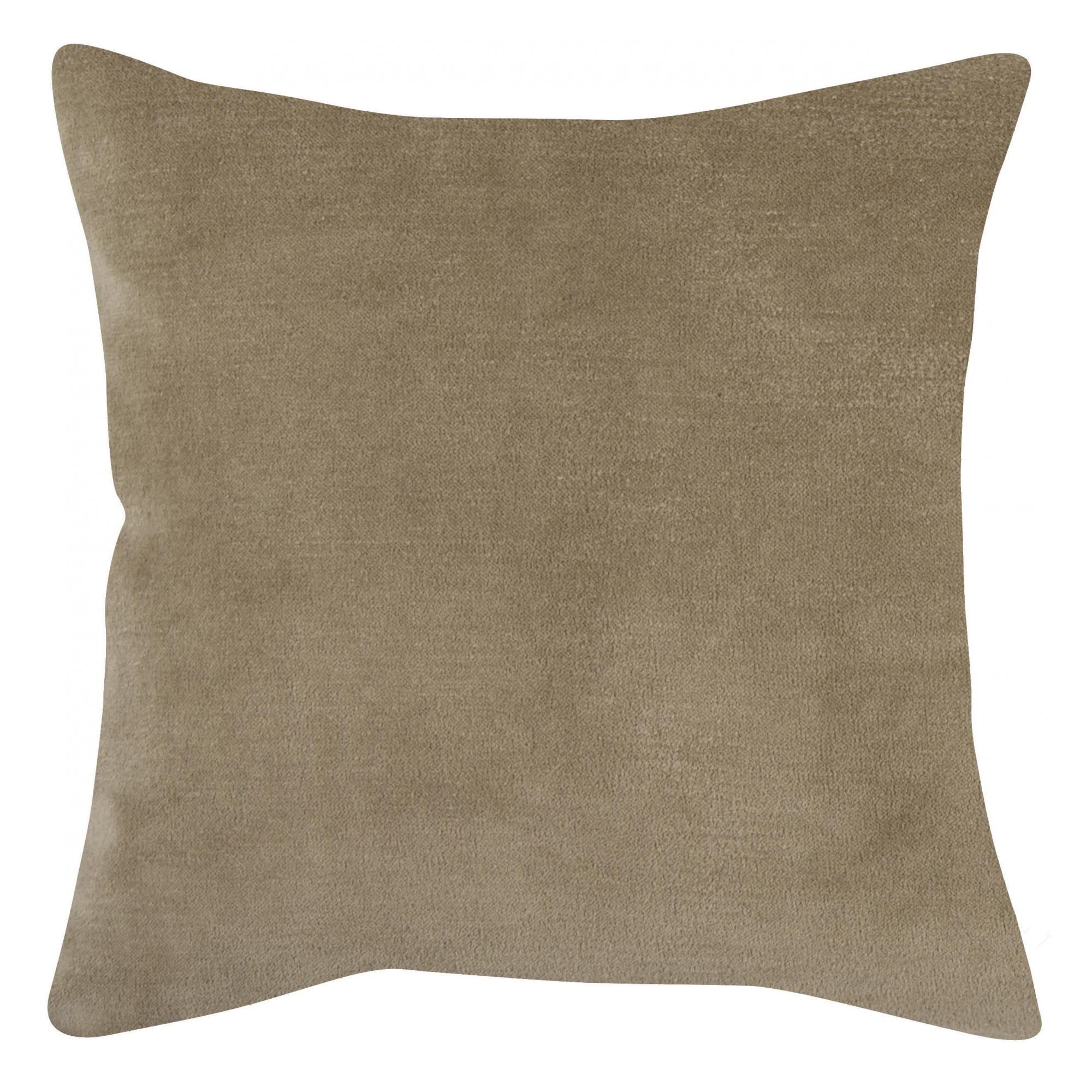 Coussin uni Elise Ficelle 45 x 45
