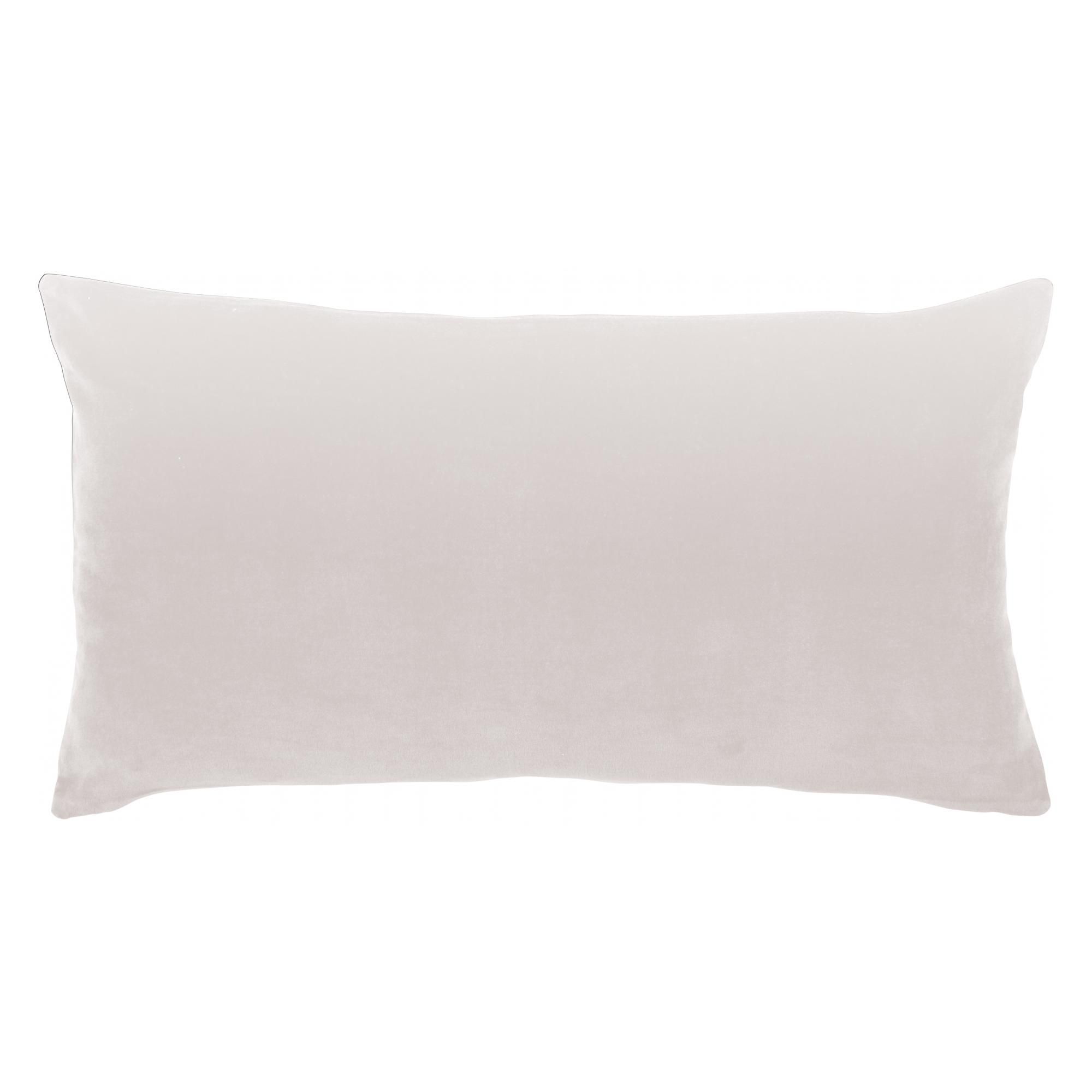 Coussin uni Elise Craie 40 x 65