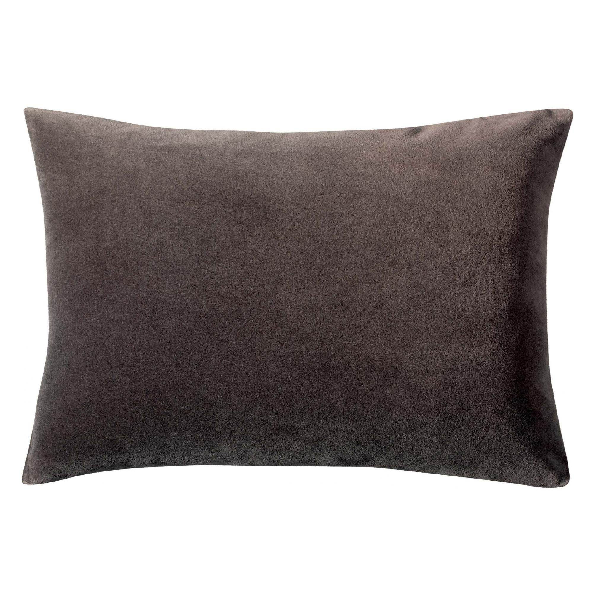 Coussin uni Elise Cacao 40 x 65