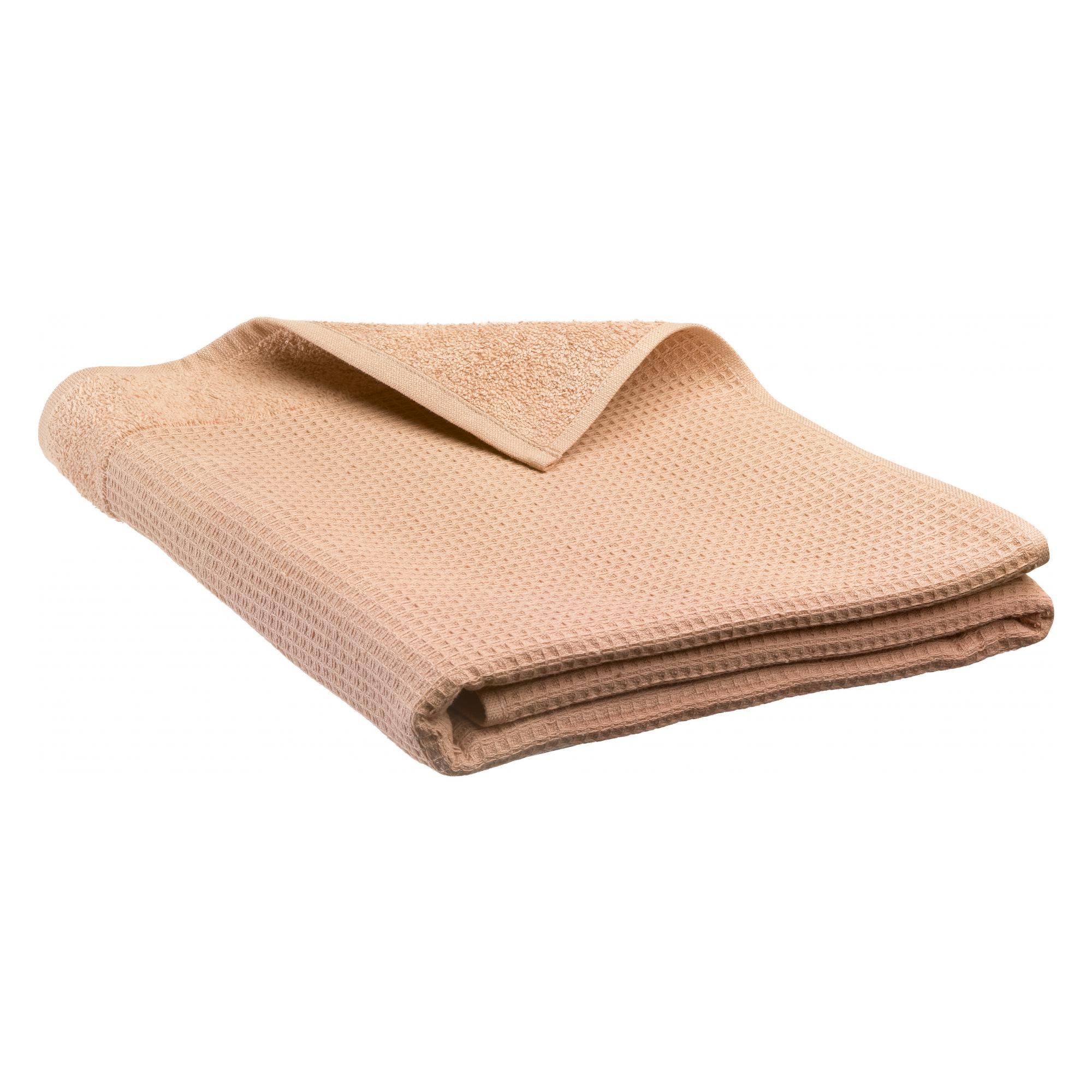 Drap de douche recyclé Abby Dragée 70 x 130