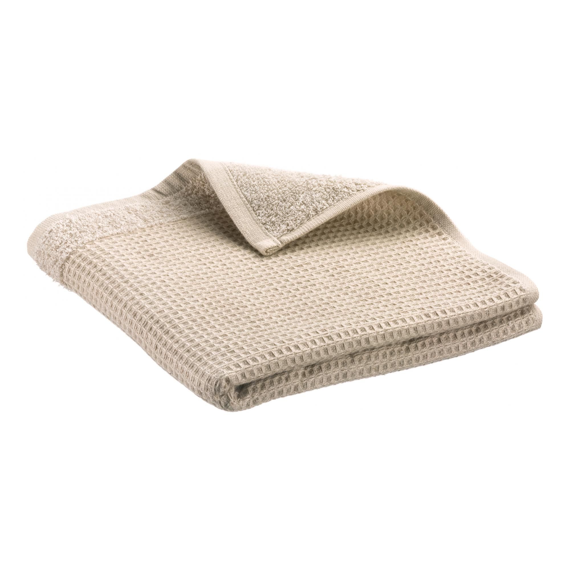 Drap de bain recyclé Abby Naturel 90 x 150
