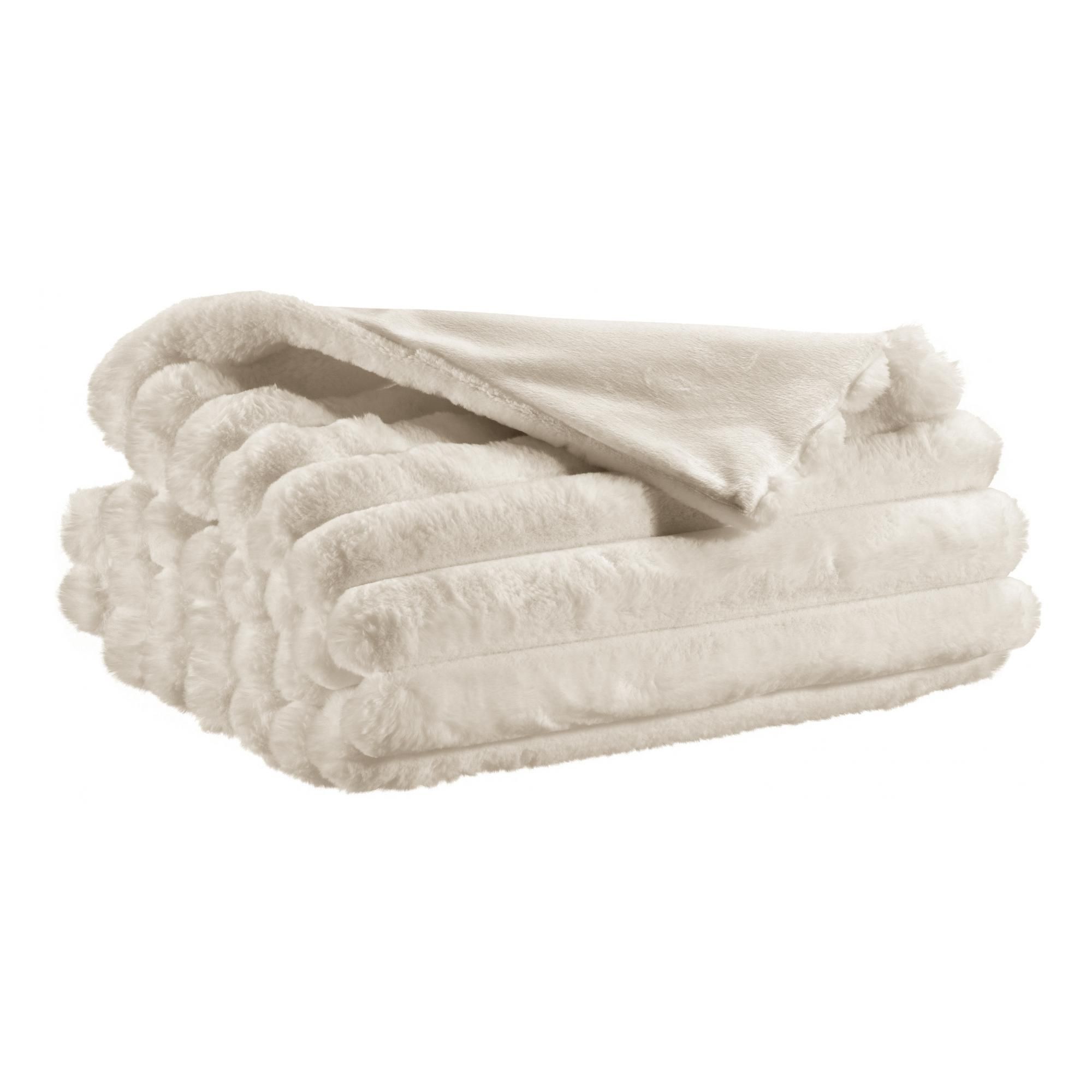 Jeté de lit Alice Neige 180 x 260