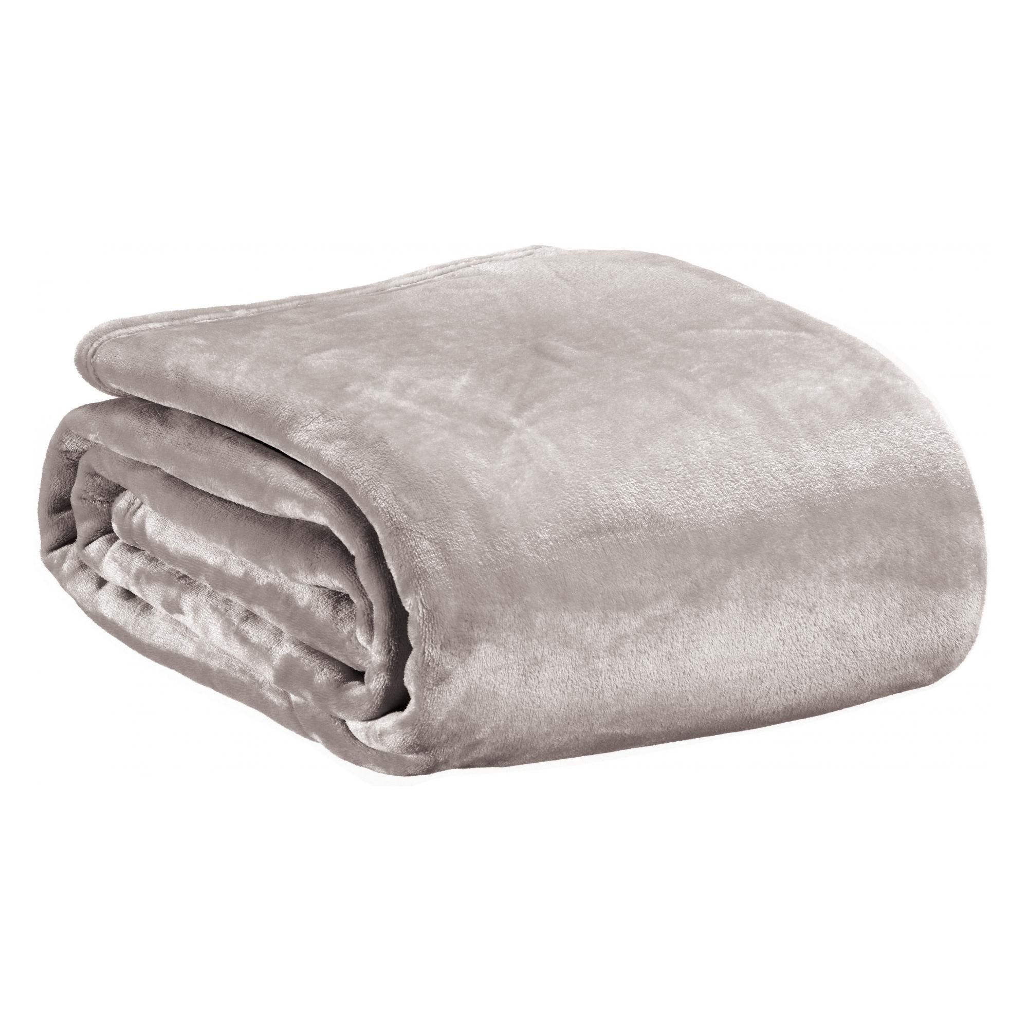 Jeté de lit recyclé Théo Perle 230 x 250