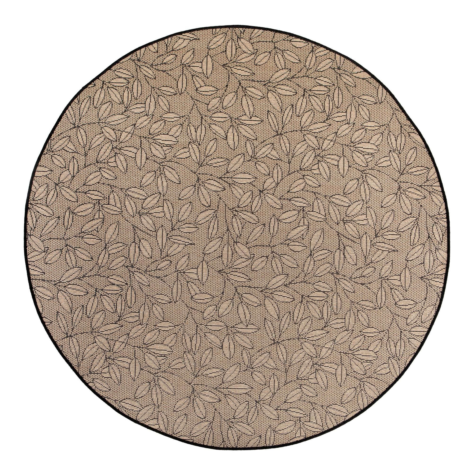 Tapis Chelby outdoor Naturel diamètre 160 cm