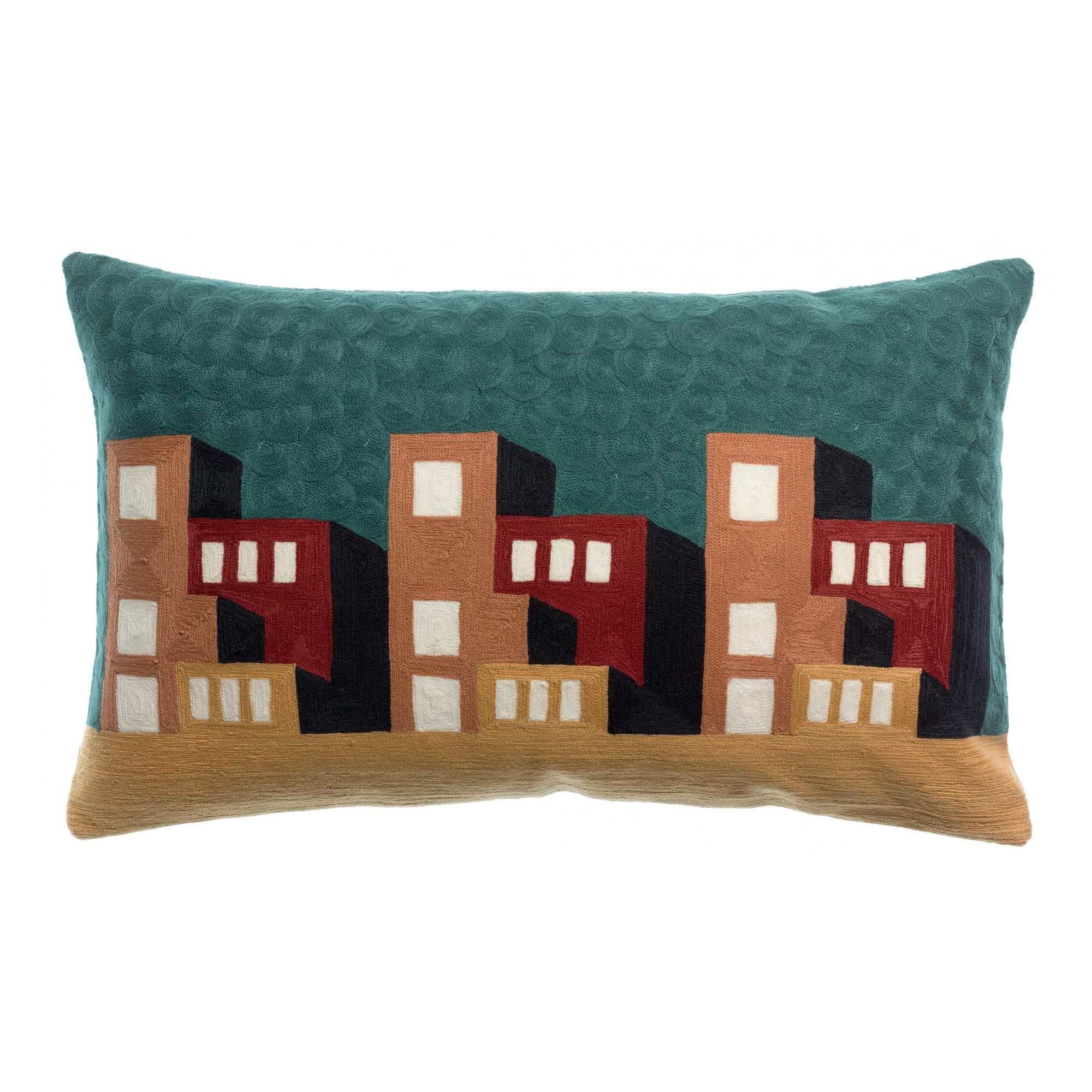 Coussin brodé Suri Multico 40 x 65