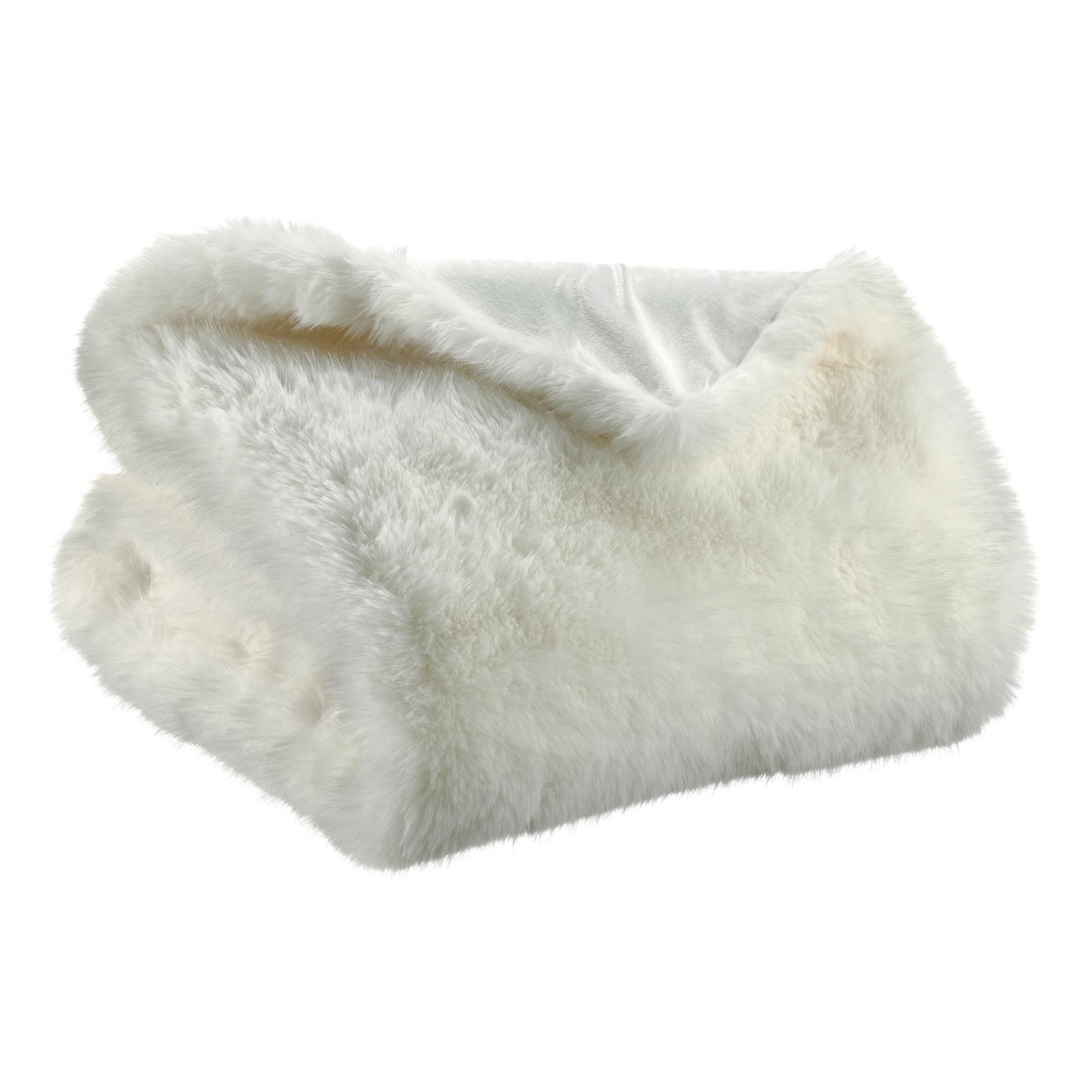 Plaid recyclé Nolan Neige 130 x 170