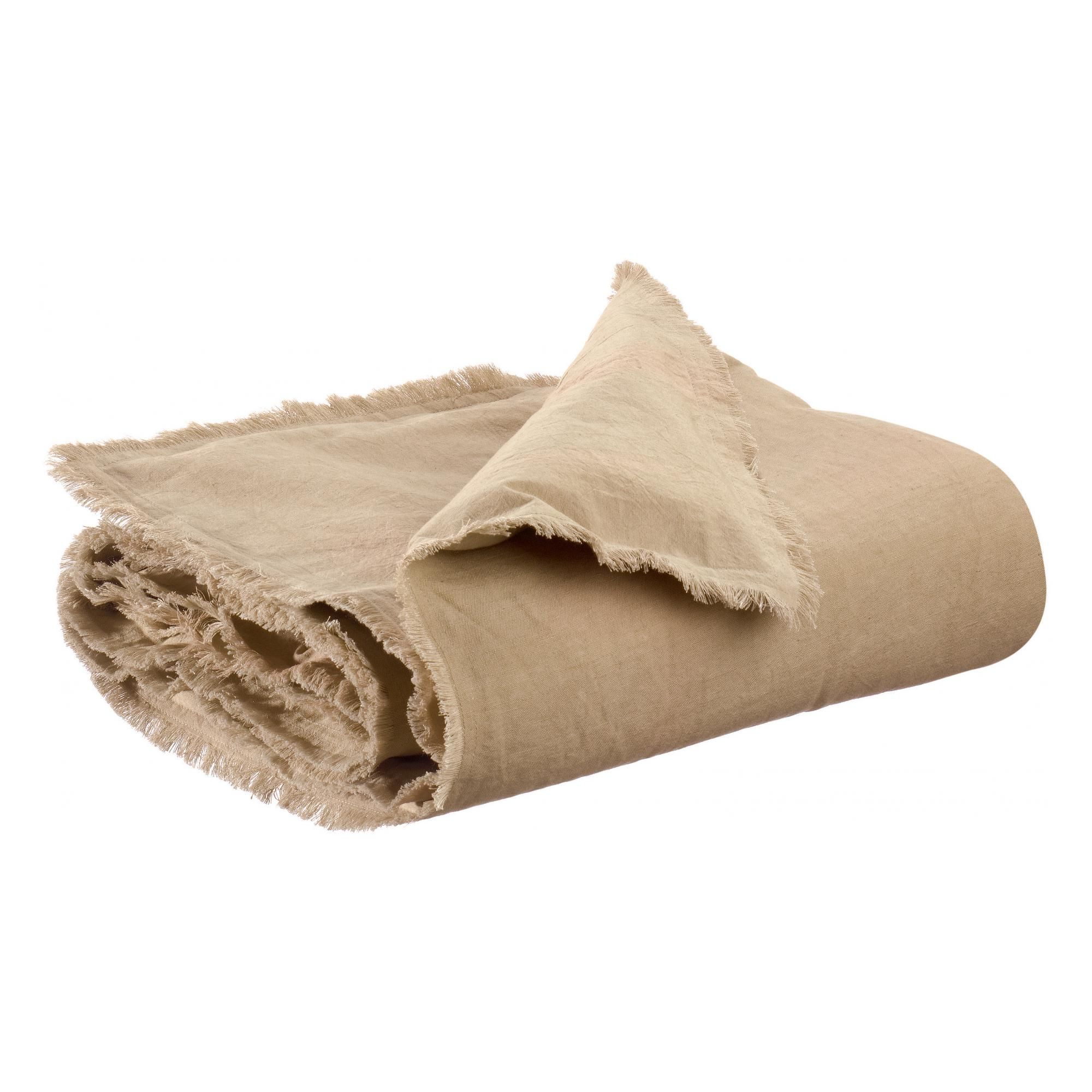 Édredon uni Laly Galet 85 x 200