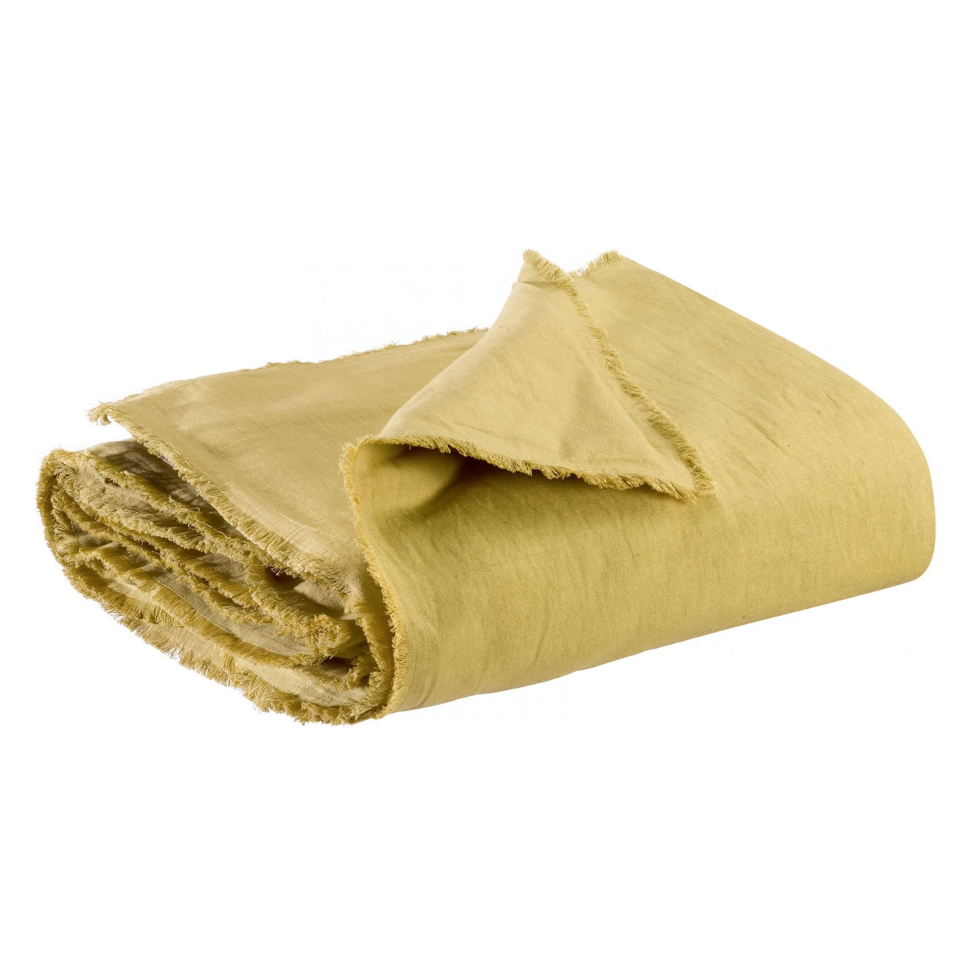 Édredon uni Laly Gold 85 x 200