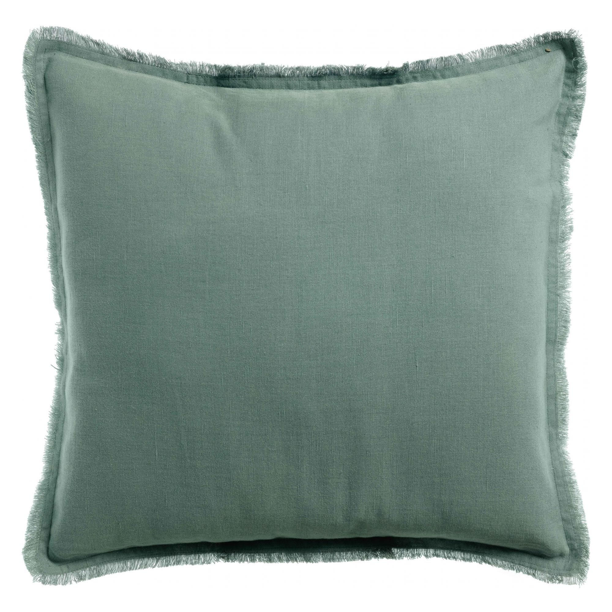 Coussin uni Laly Prusse 45 x 45