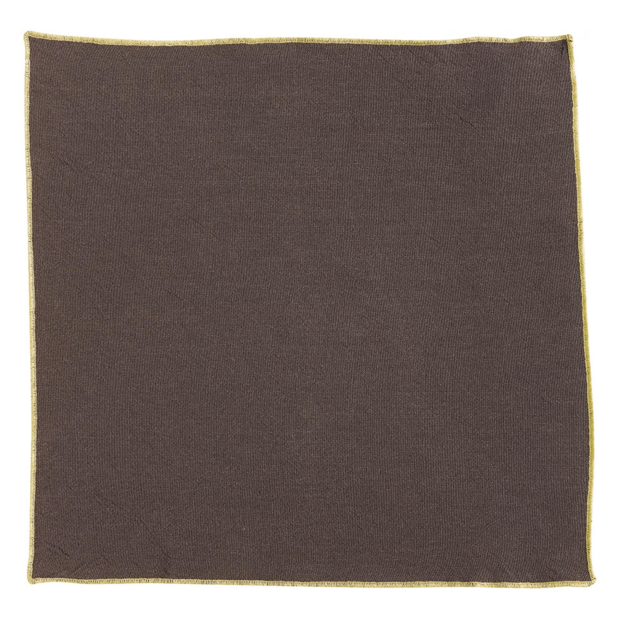 Serviette de table recyclée Grace Café 40 x 40