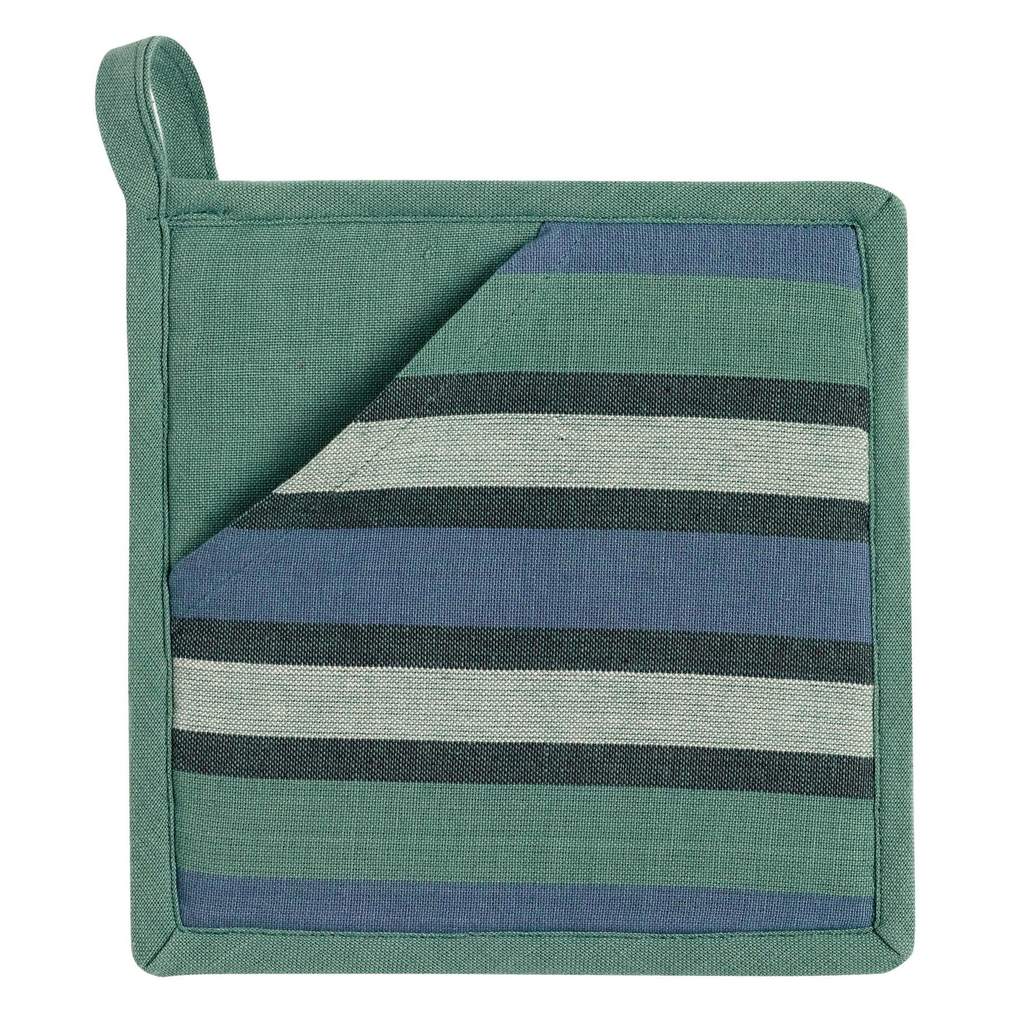 Manique 2 en 1 recyclée Yuna Paon 20 x 20