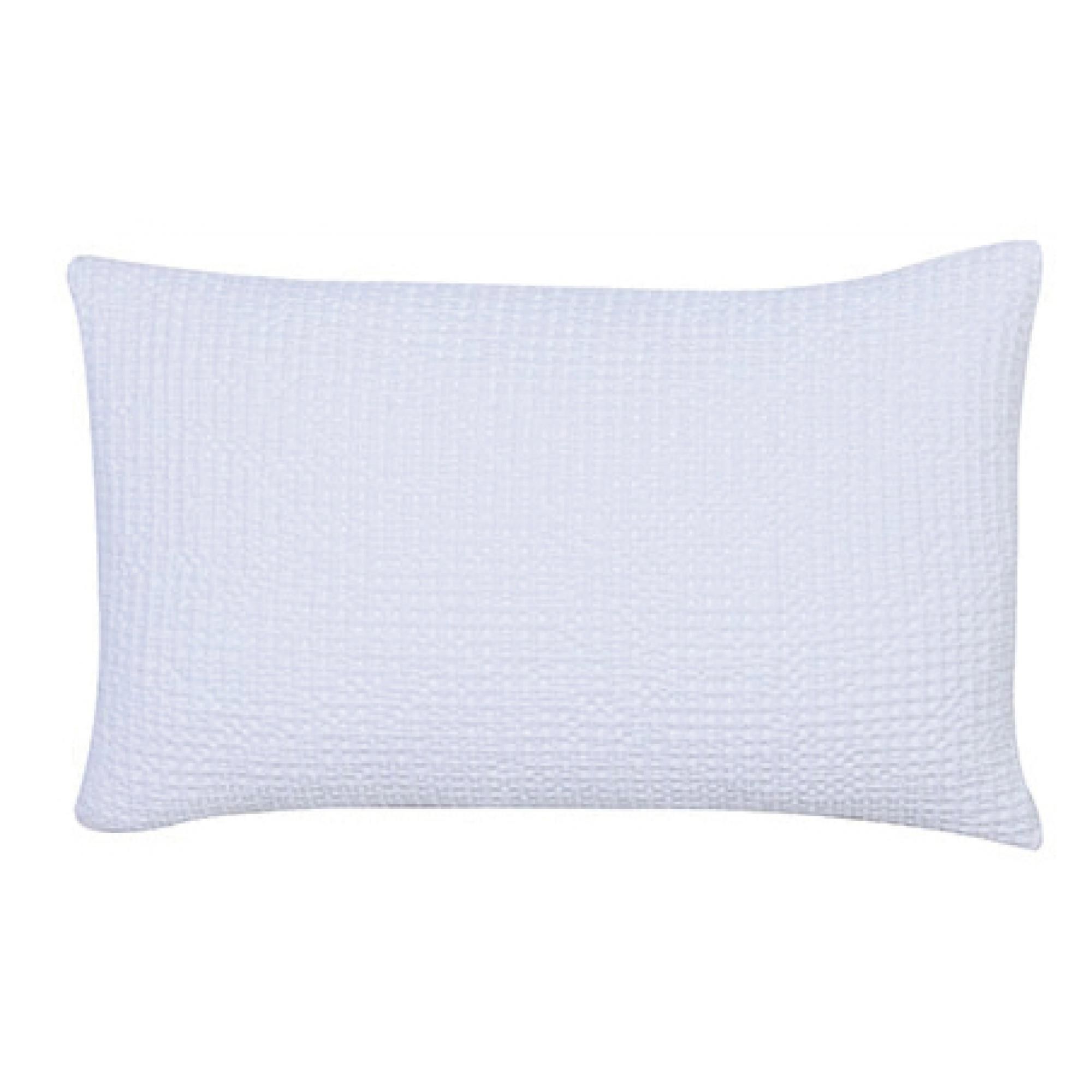 Coussin recyclé Maia Blanc 30 x 50