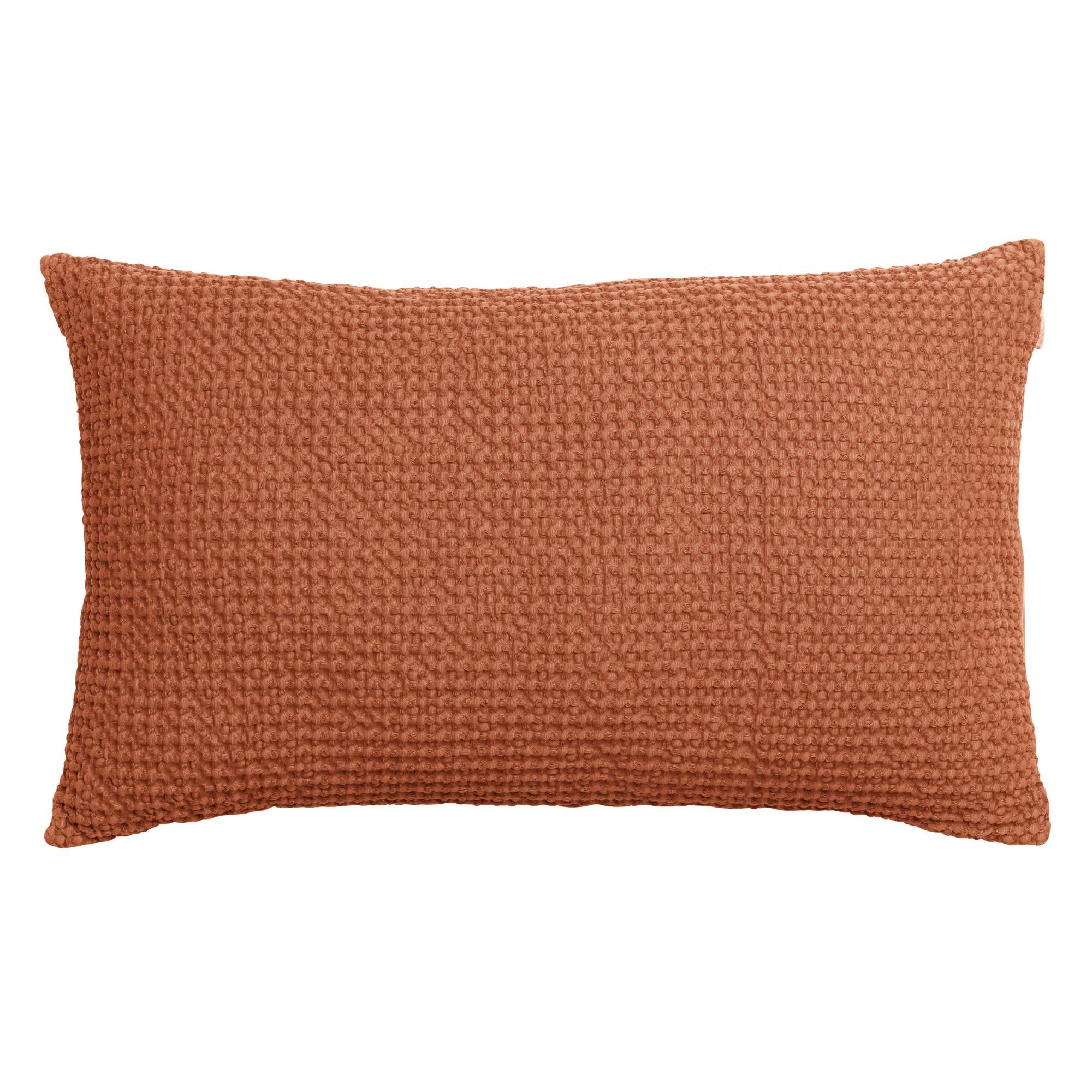 Coussin recyclé Maia Cuivre 30 x 50