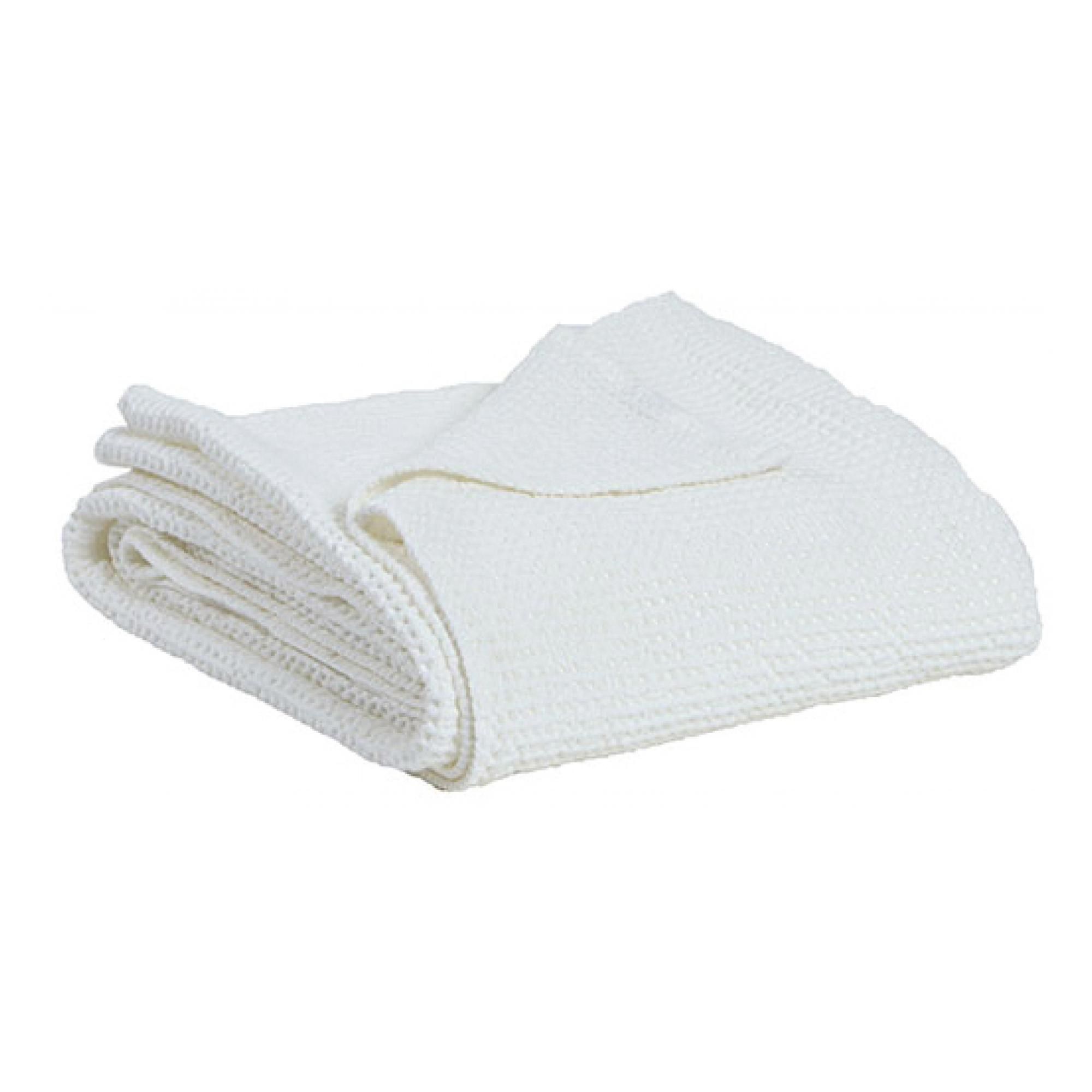 Jeté recyclé Maia Craie 260 x 260