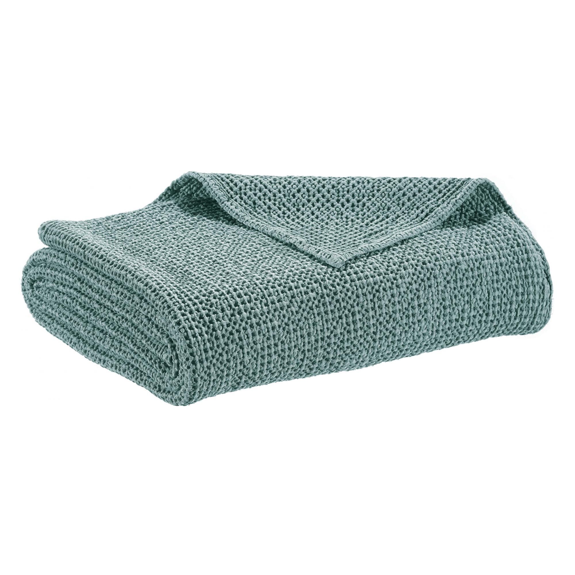 Jeté recyclé Maia Plomb 260 x 260