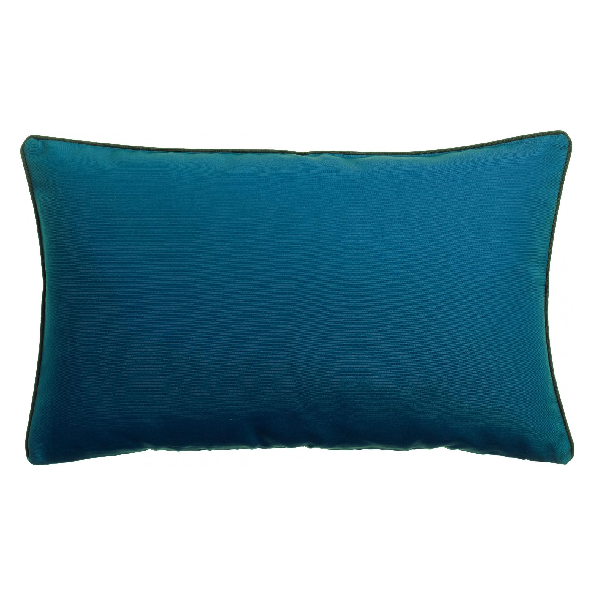 Coussin uni Alga outdoor Indigo 40 x 65