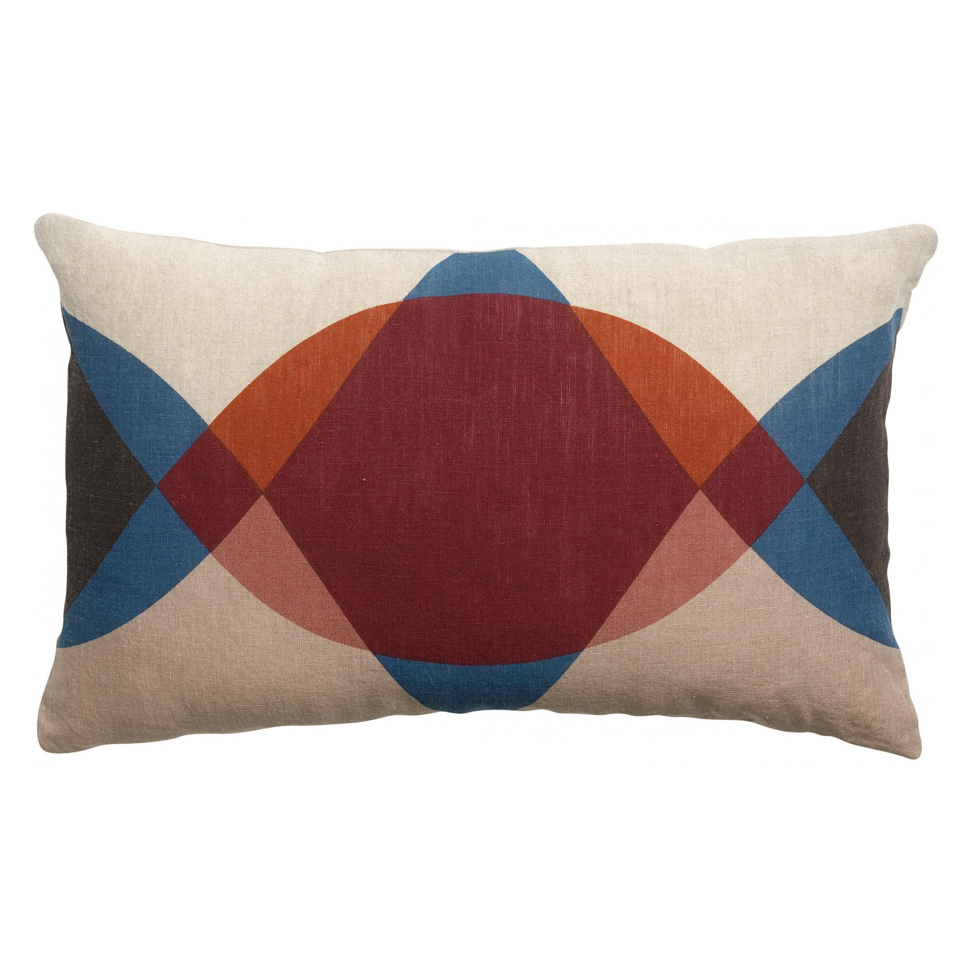 Coussin imprimé Zeff Malory Dragée 30 x 50