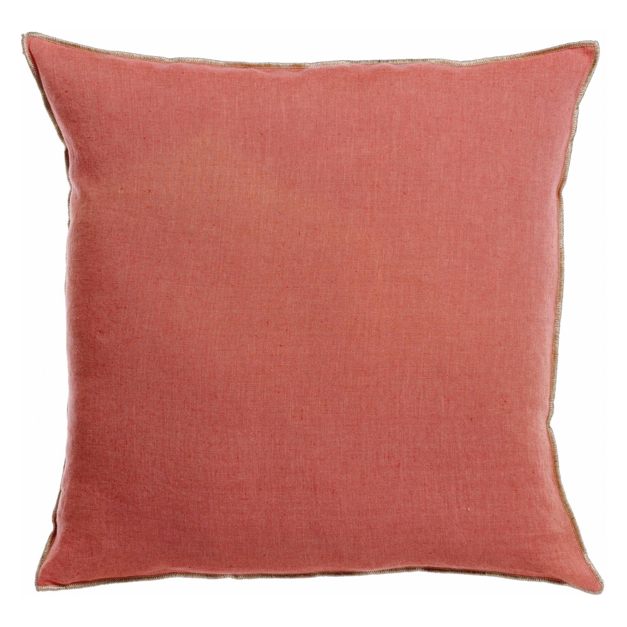 Coussin Zeff Céleste Pêche 45 x 45
