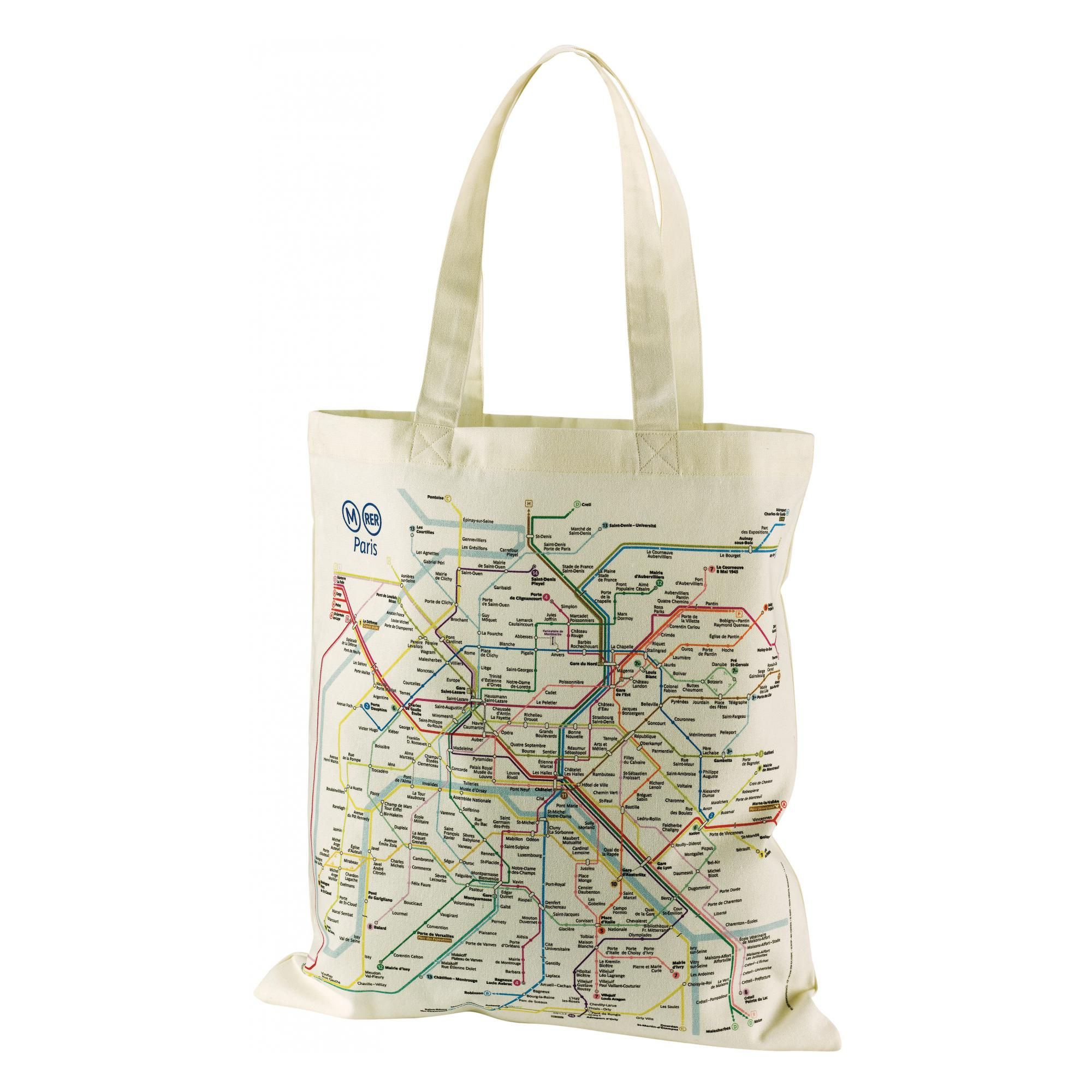 Sac totebag RATP Ecru 38 x 42