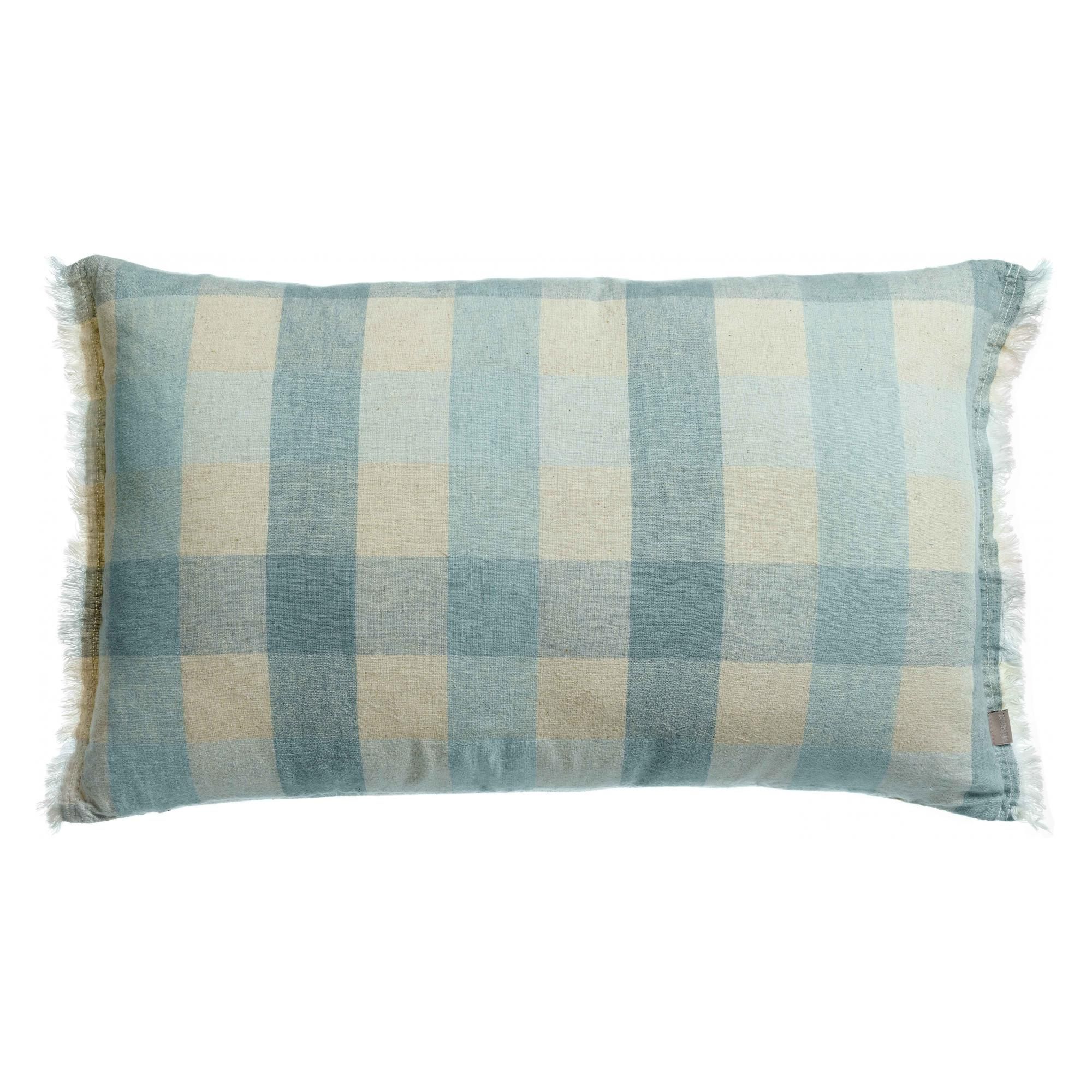 Coussin imprimé Kate Myosotis 40 x 65