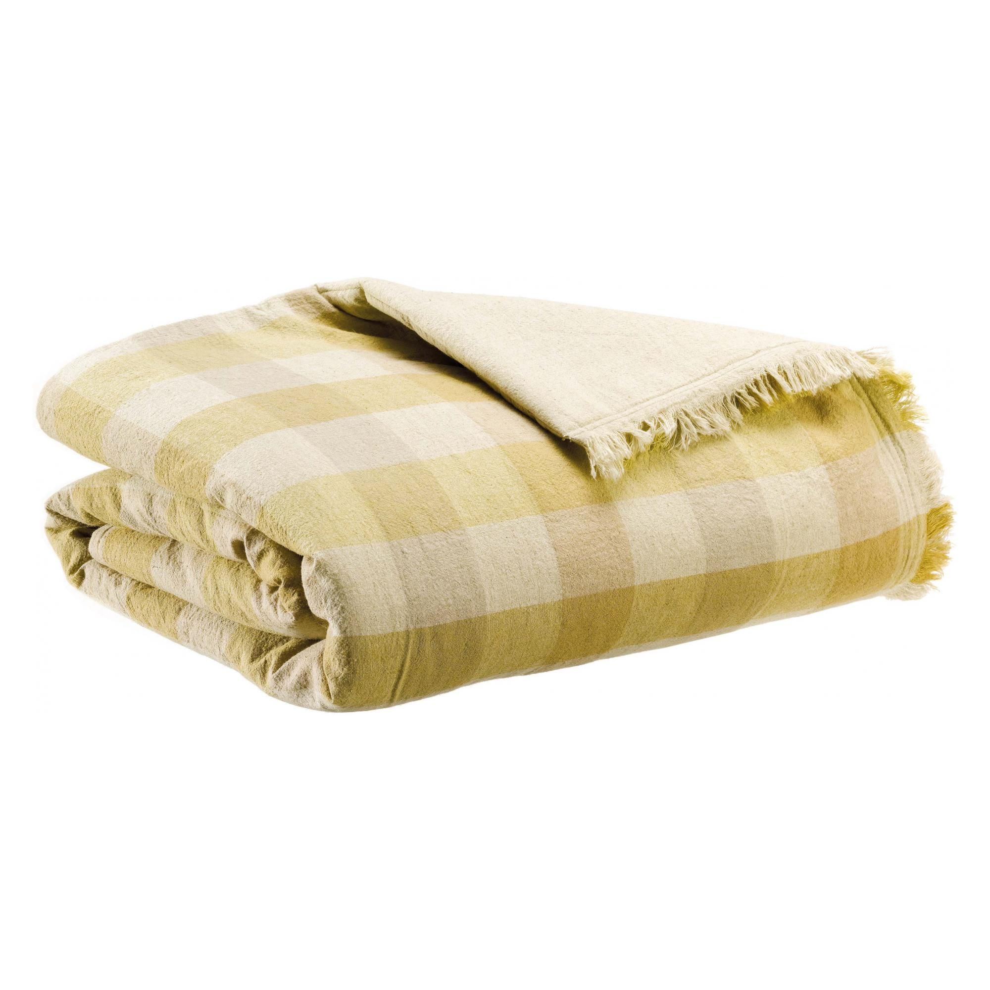 Plaid imprimé Kate Bronze 135 x 200