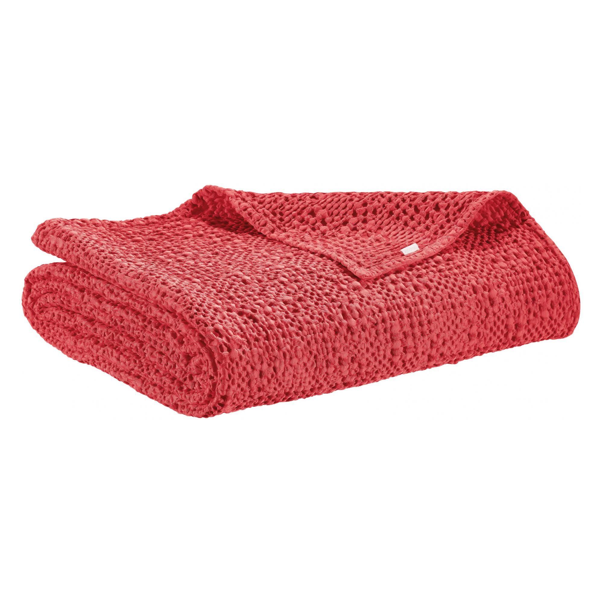 Jeté de lit Tana Framboise 180 x 260