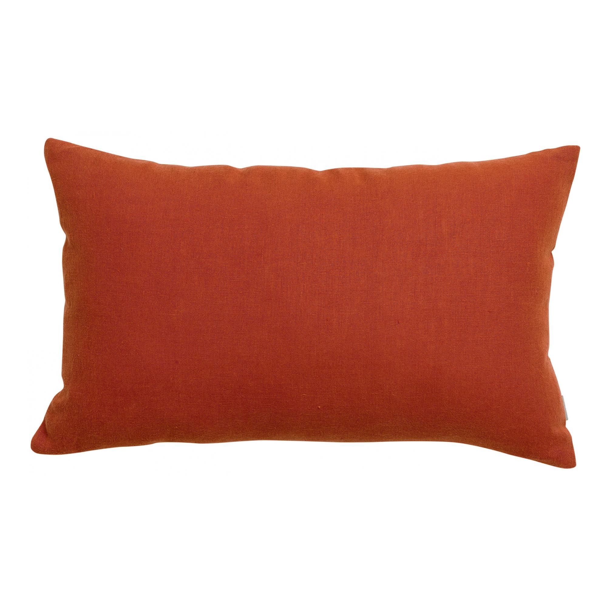 Coussin uni Zeff Rooibos 30 x 50