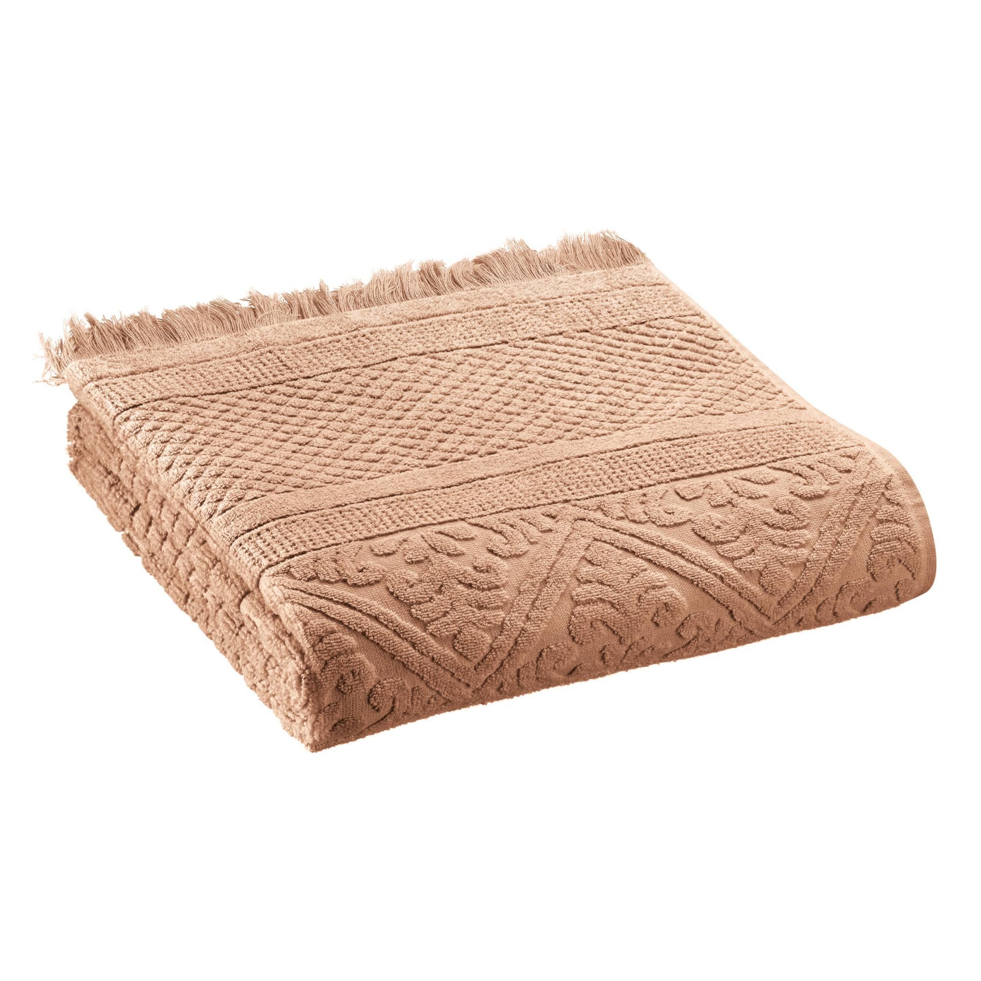 Serviette de toilette Zoé Noisette 50 x 100