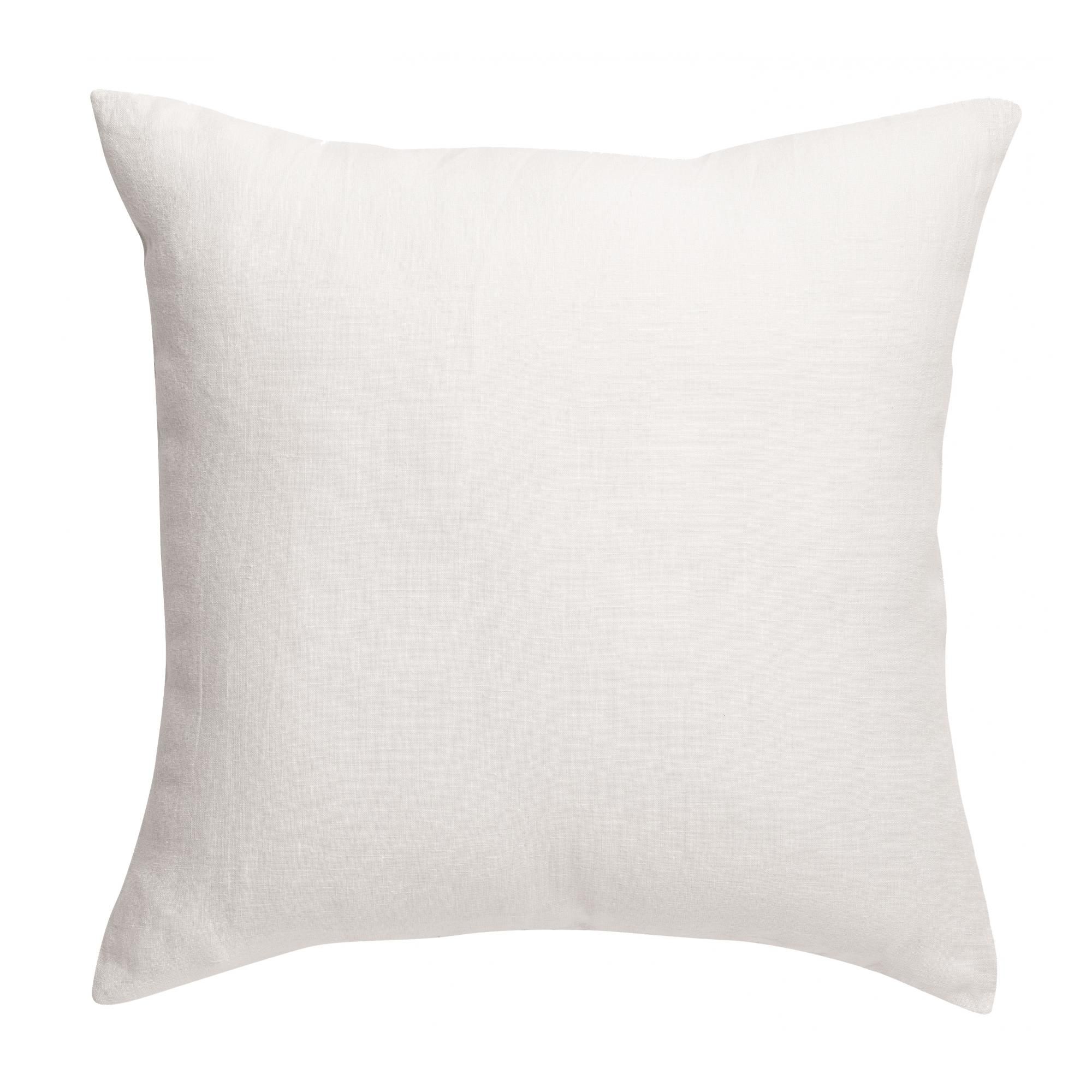 Coussin uni Zeff Blanc 45 x 45