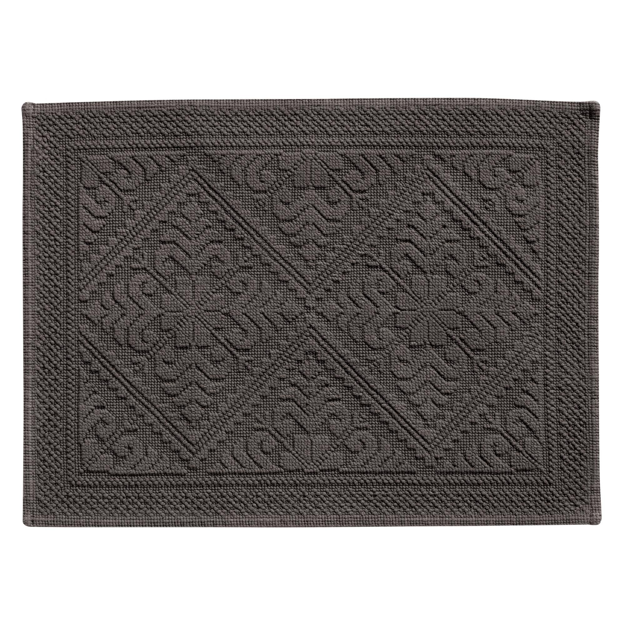 Tapis de bain Enzo Ébène 54 x 64