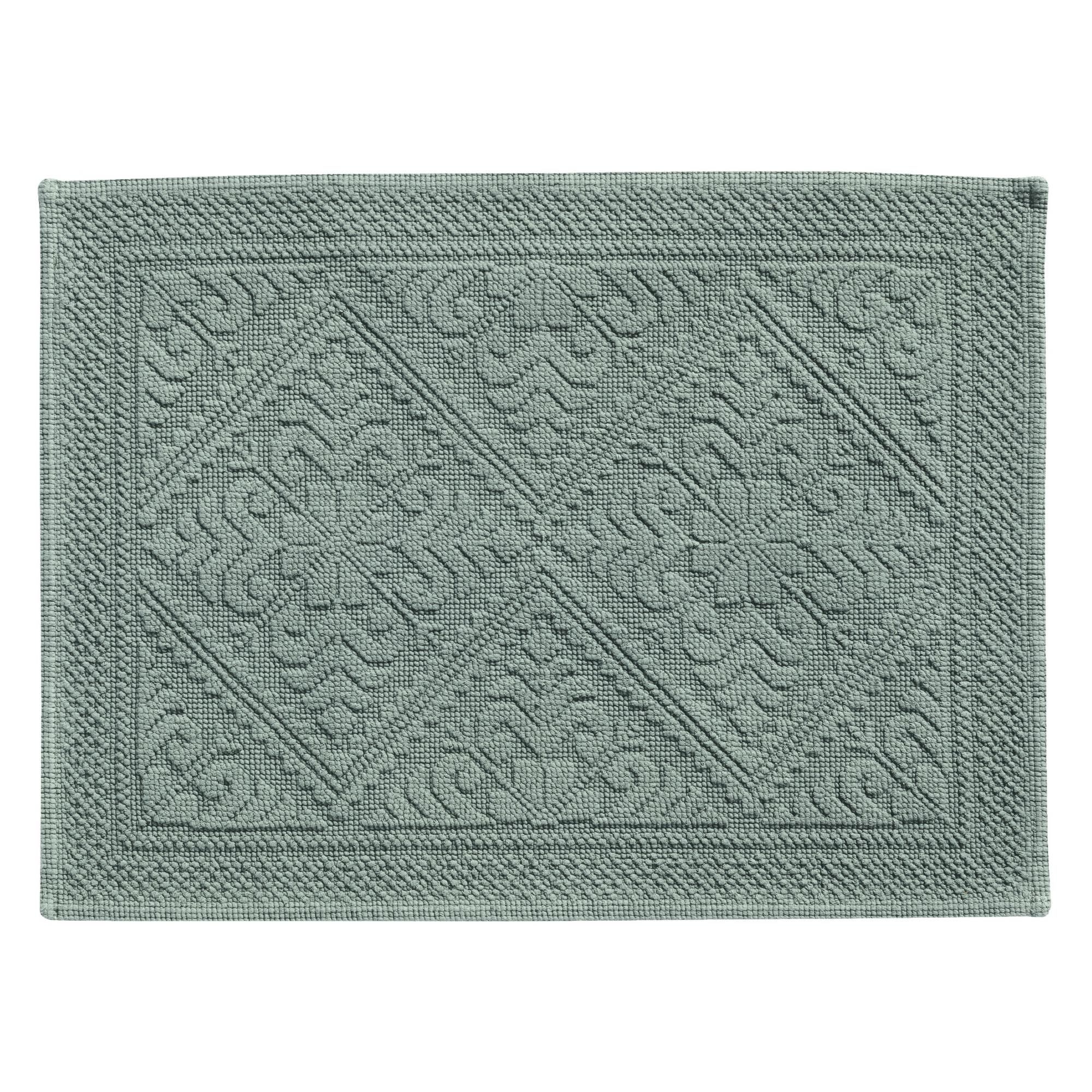 Tapis de bain uni Enzo Mousse 54 x 64