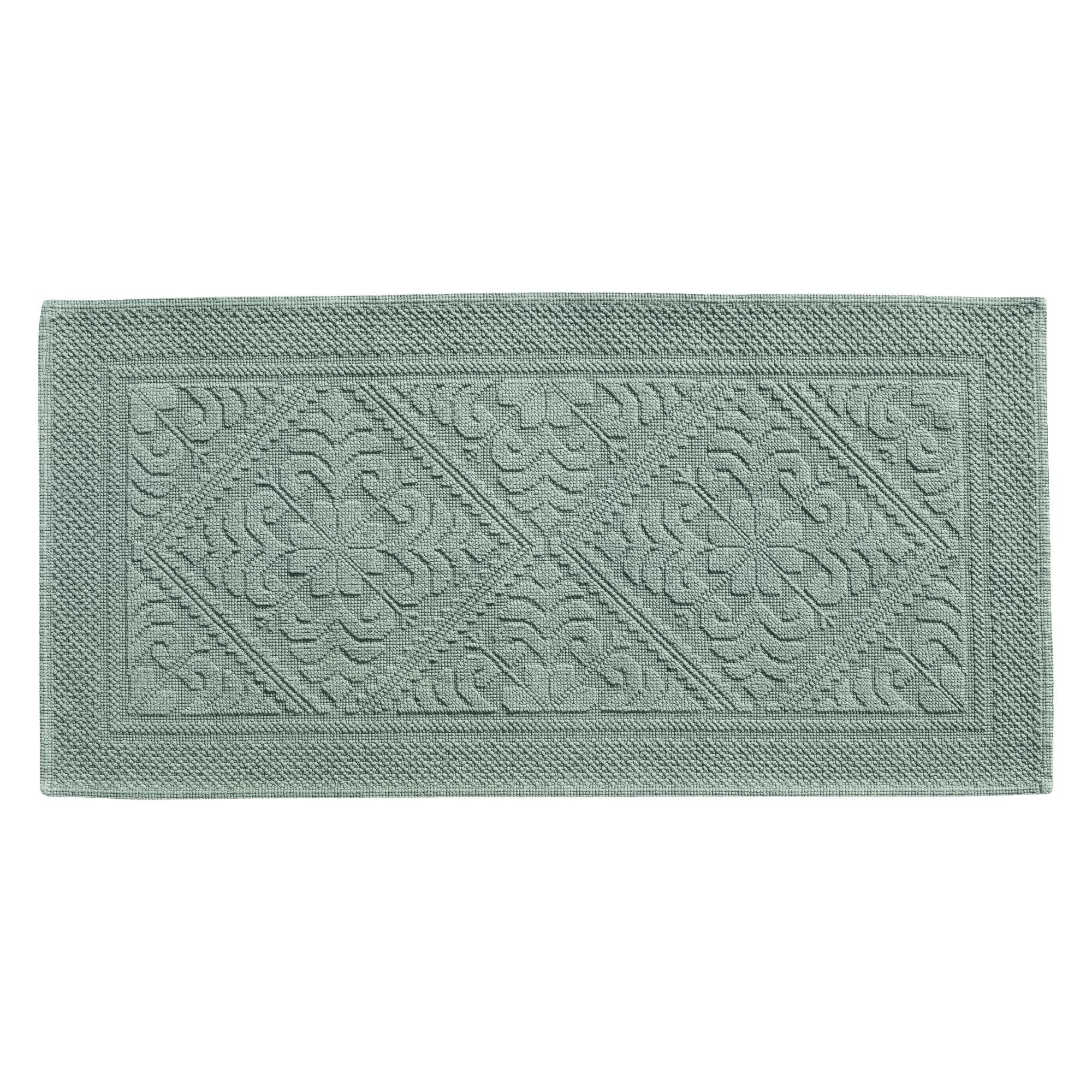 Tapis de bain uni Enzo Mousse 54 x 110