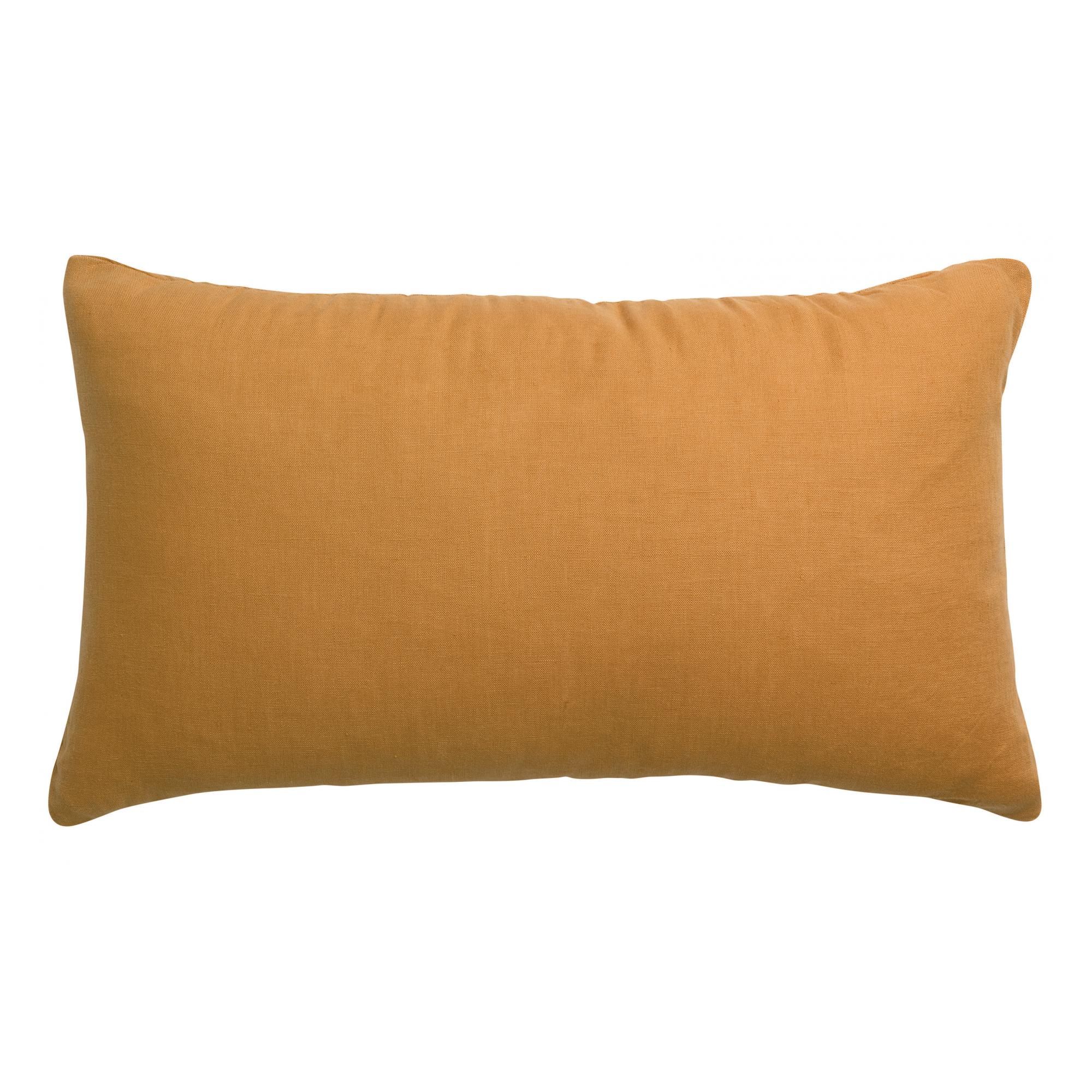 Coussin uni Zeff Ocre 40 x 65