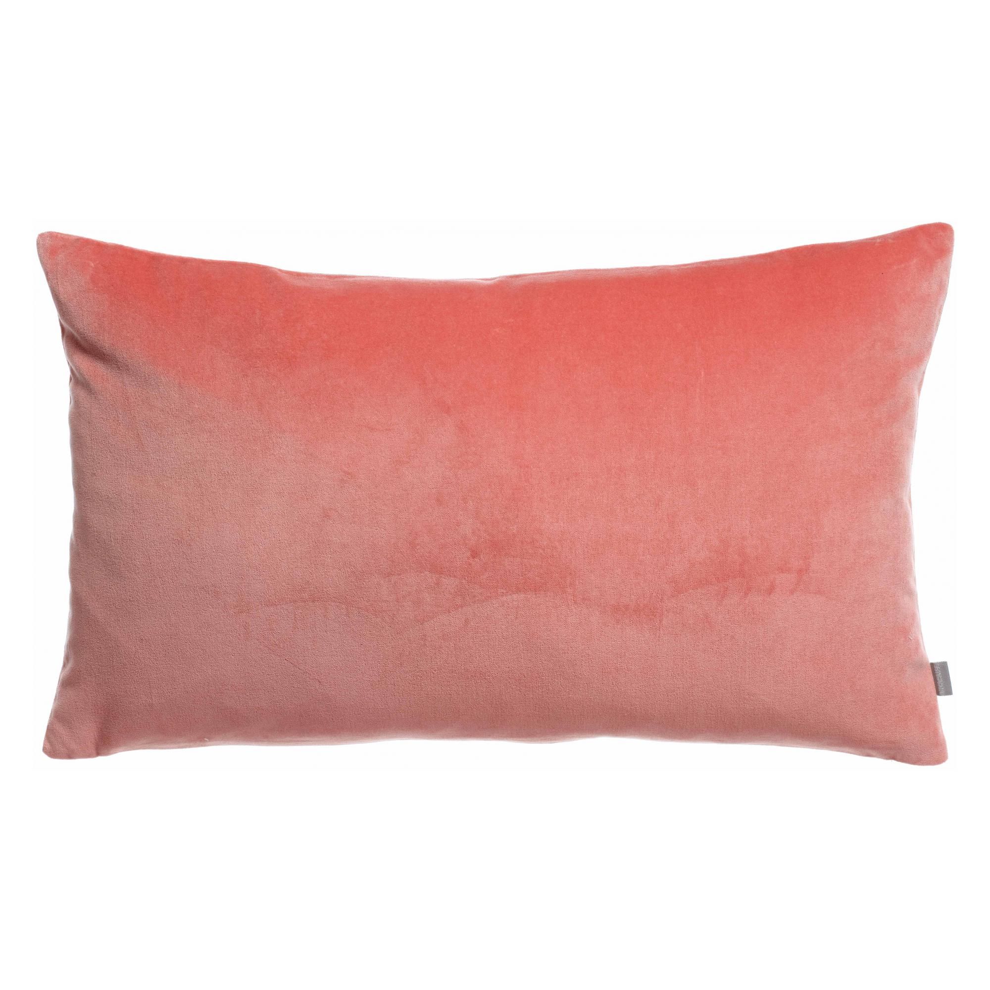 Coussin uni Elise Pêche 40 x 65