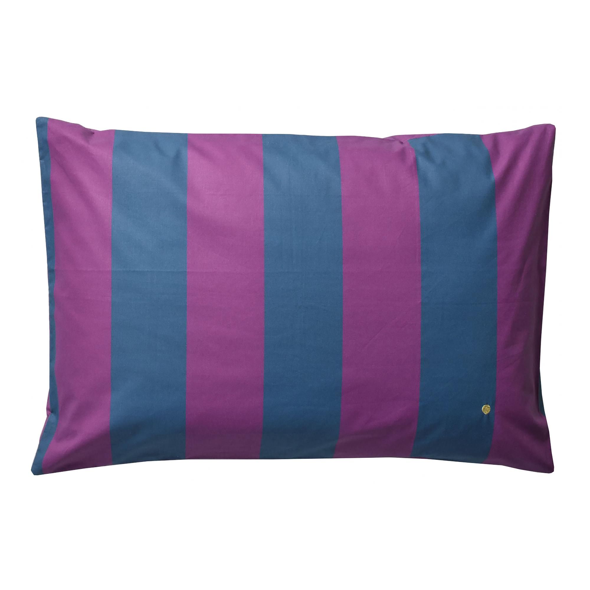 Taie d'oreiller Malo Purple rain/orage 70 x 50