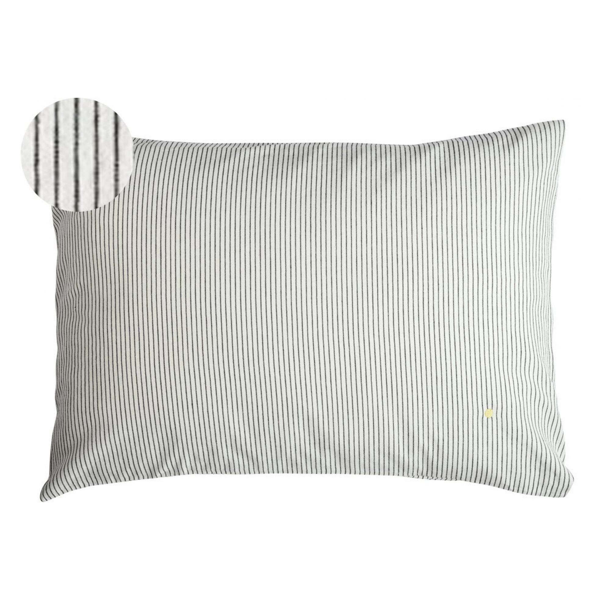 Taie d'oreiller Léonie Caviar 70 x 50