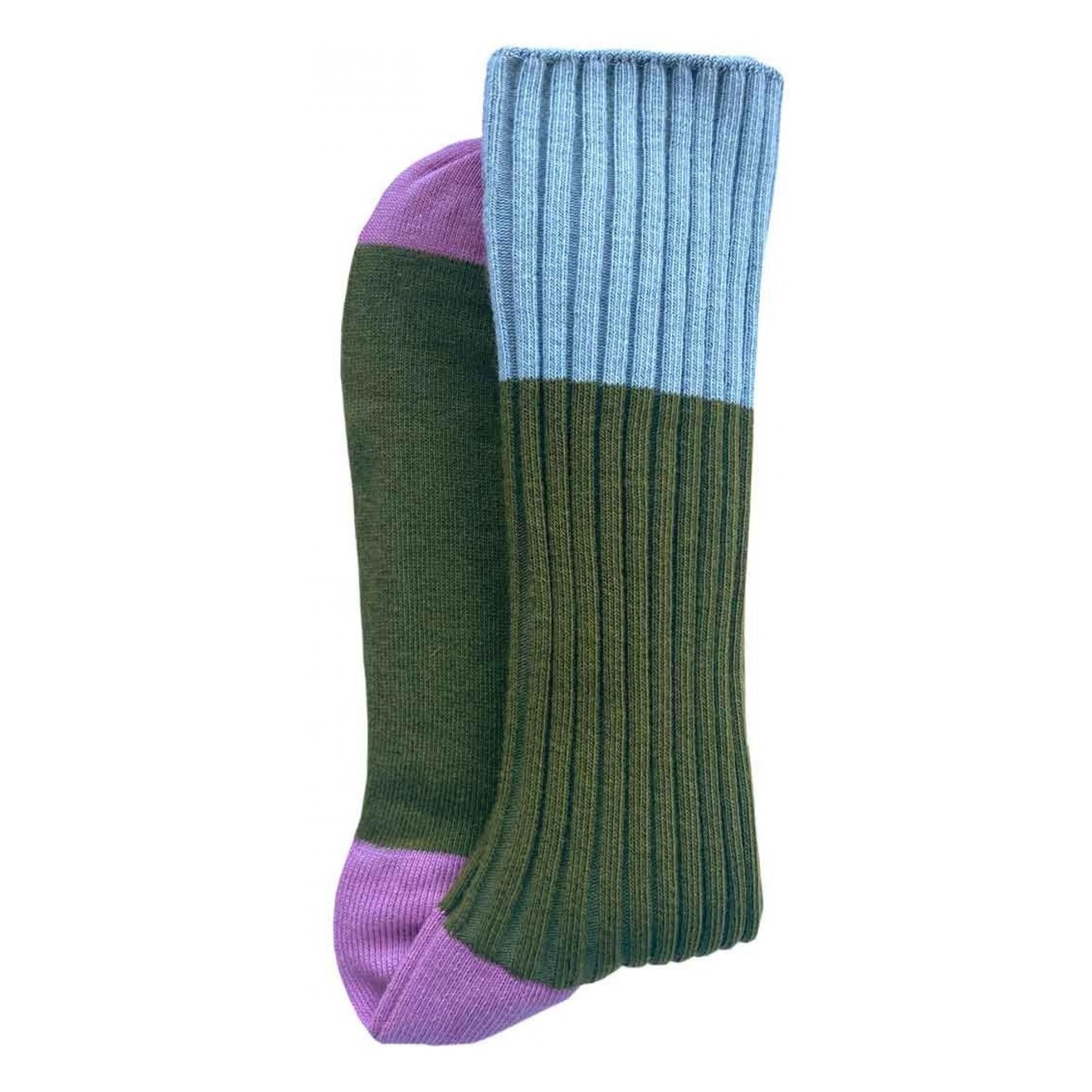 Chaussettes Yvette Olive 42/45