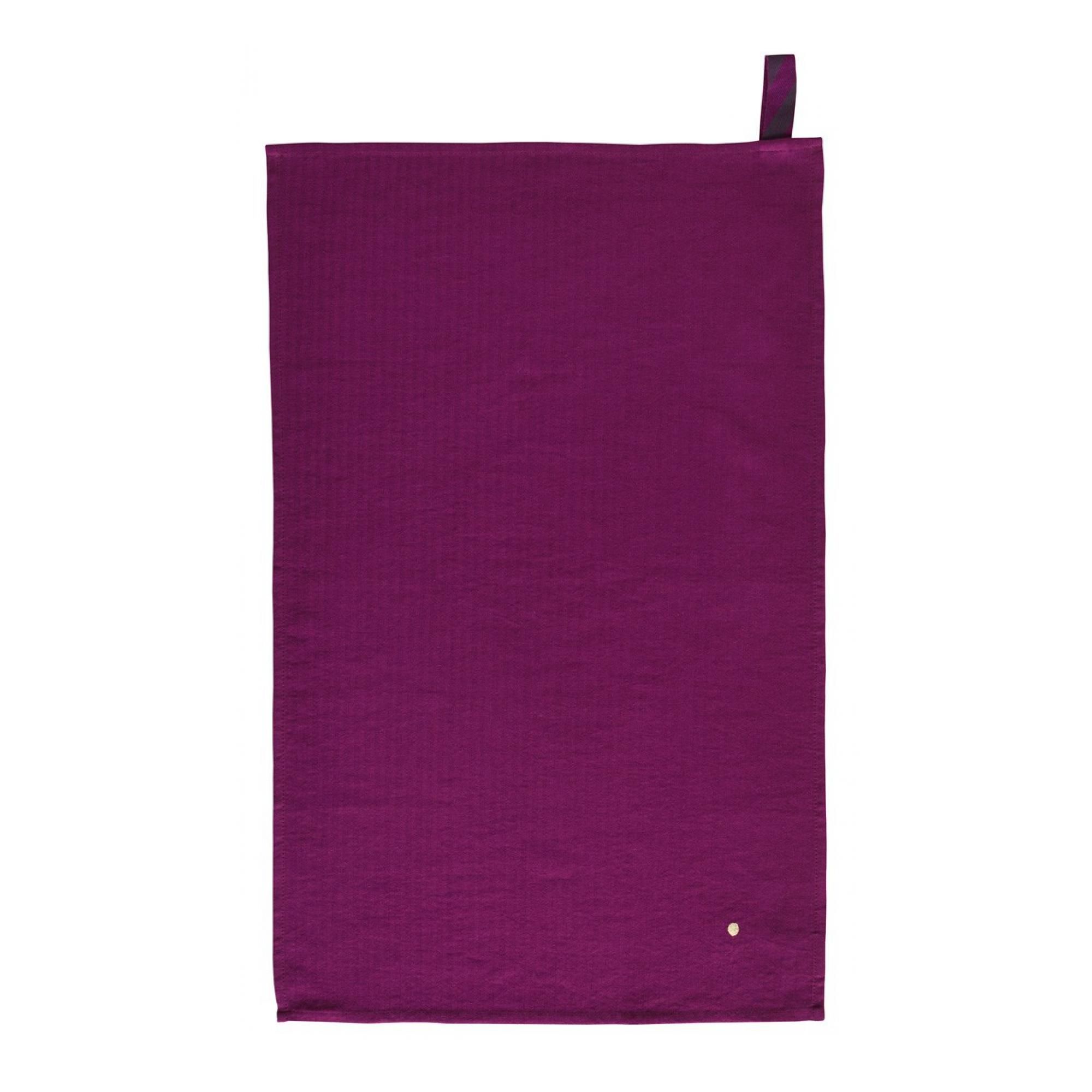 Torchon Marcel Purple rain 80 x 50