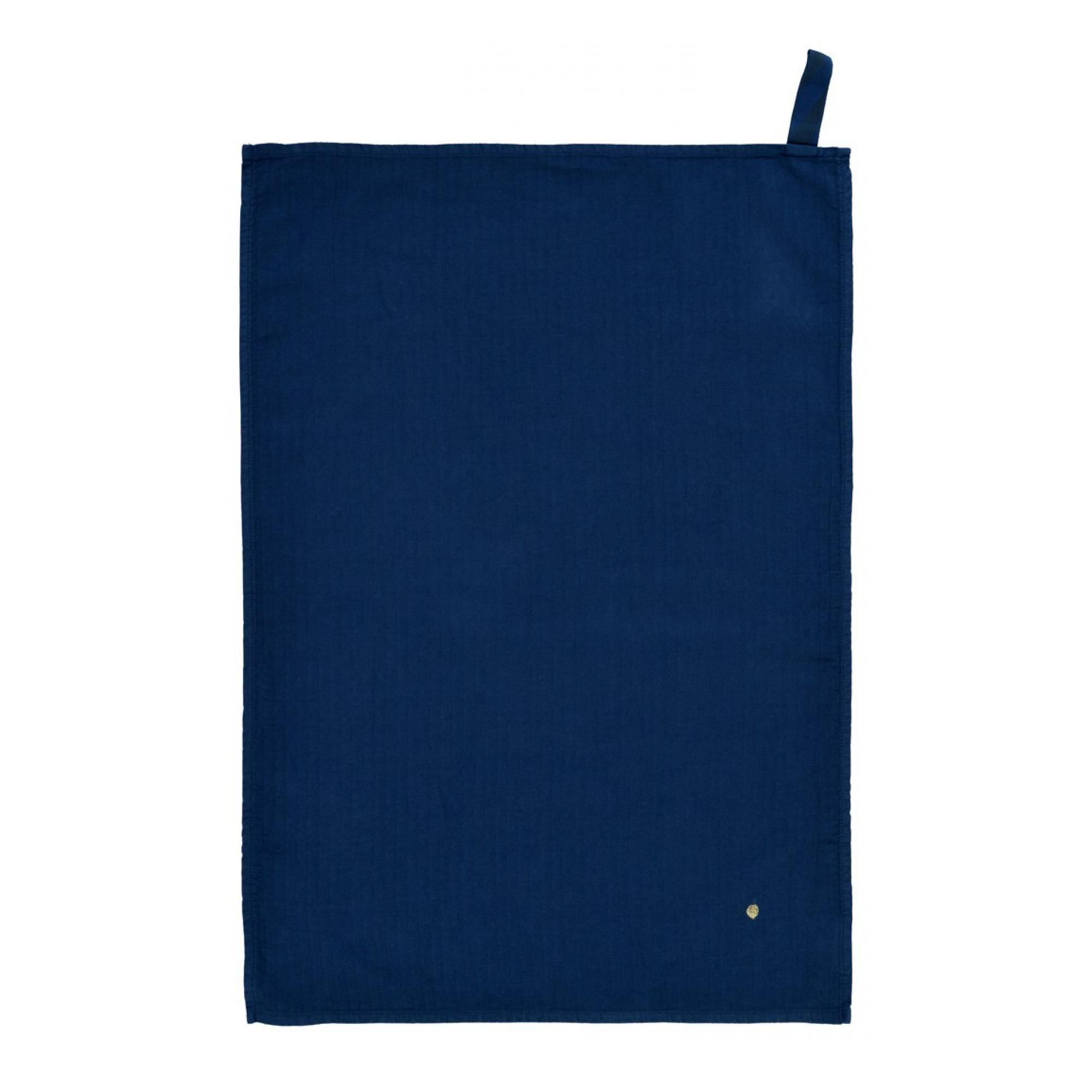 Torchon Marcel Indigo 70 x 50